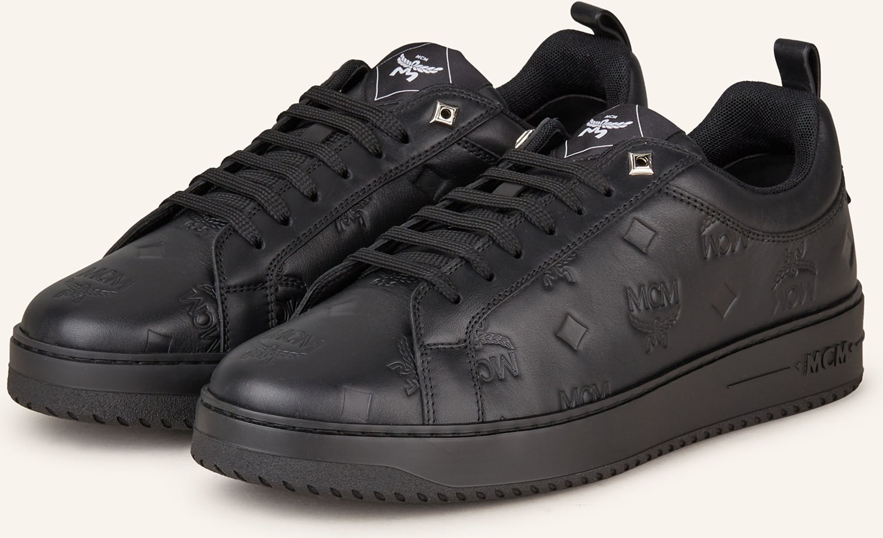 Mcm Sneaker Neo Drby schwarz