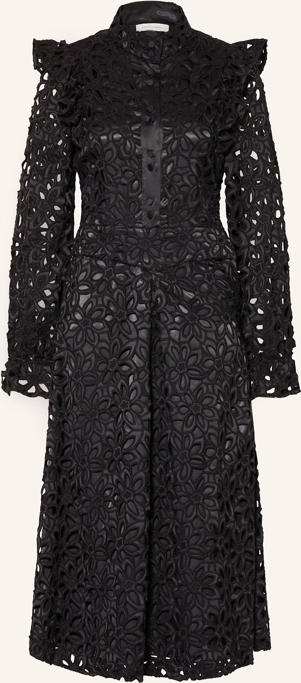 Dea Kudibal Spitzenkleid Divina schwarz