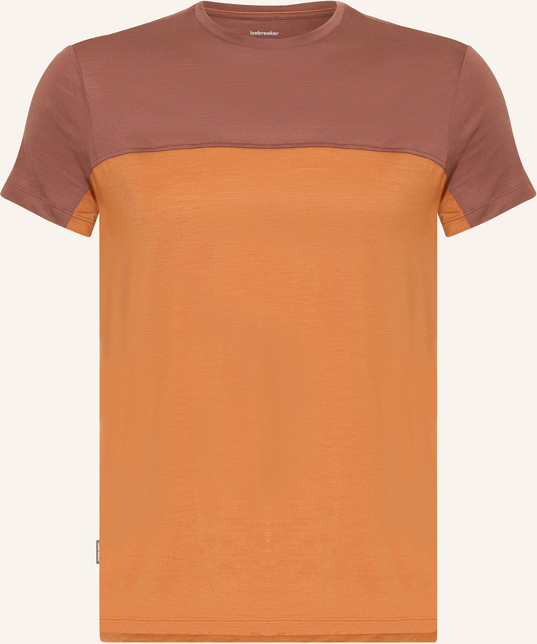 Icebreaker T-Shirt 125 Cool-Lite™ Sphere Iii Mit Merinowolle braun