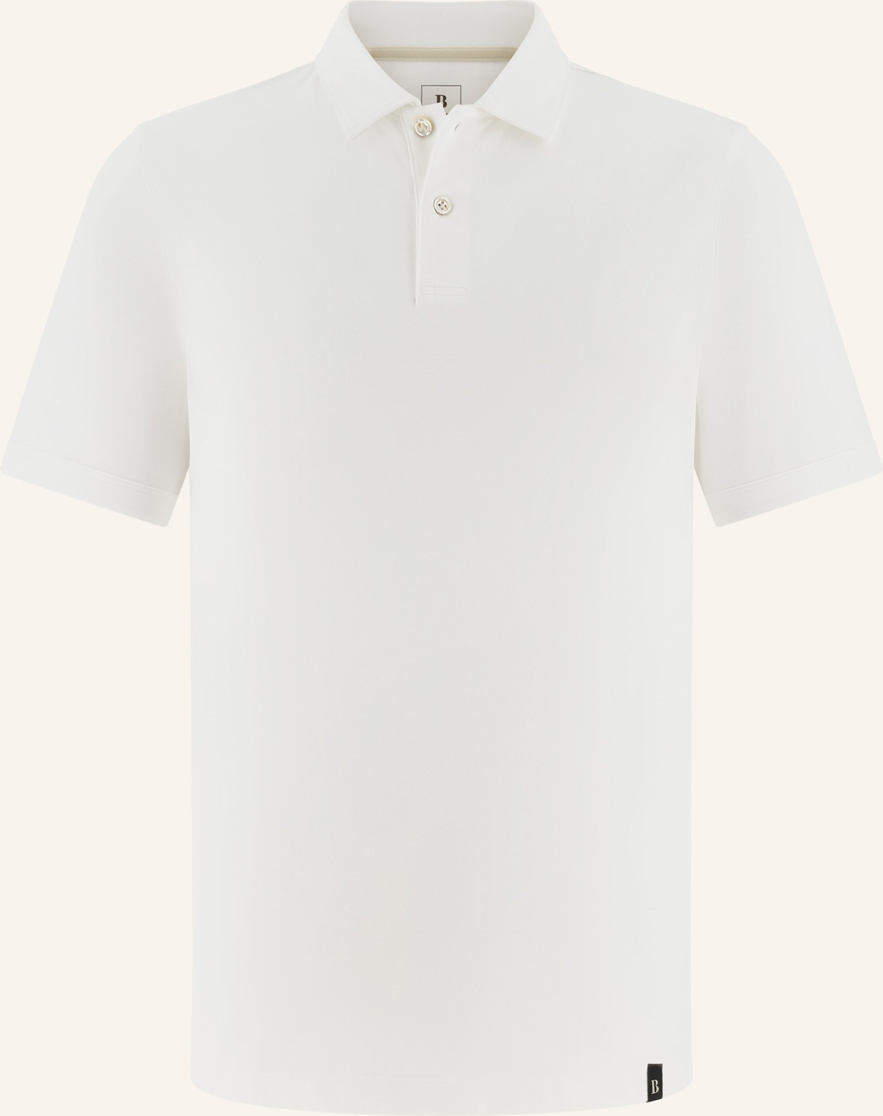 Boggi Milano Piqué-Poloshirt weiss