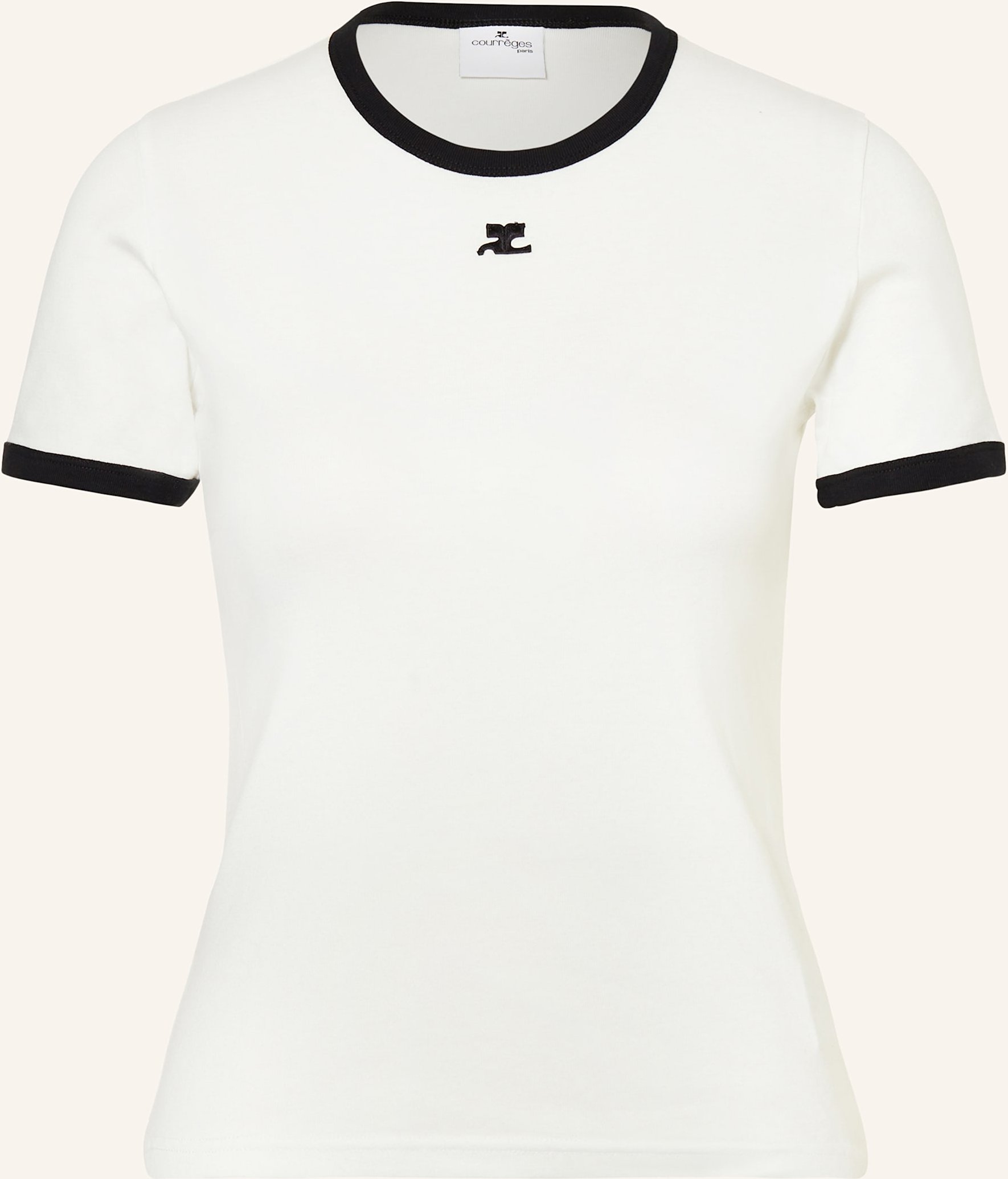 Courrèges T-Shirt weiss