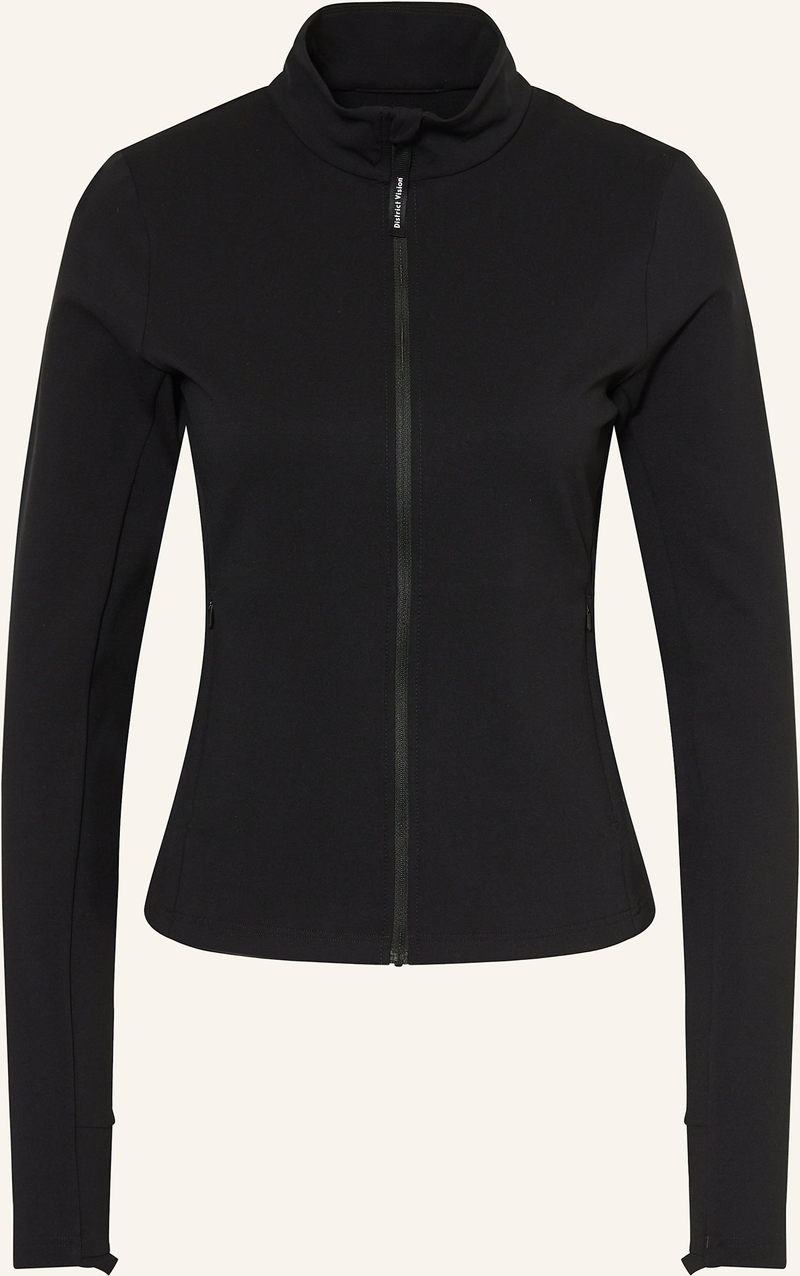 Thumbnail - District Vision Midlayer-Jacke Studio schwarz