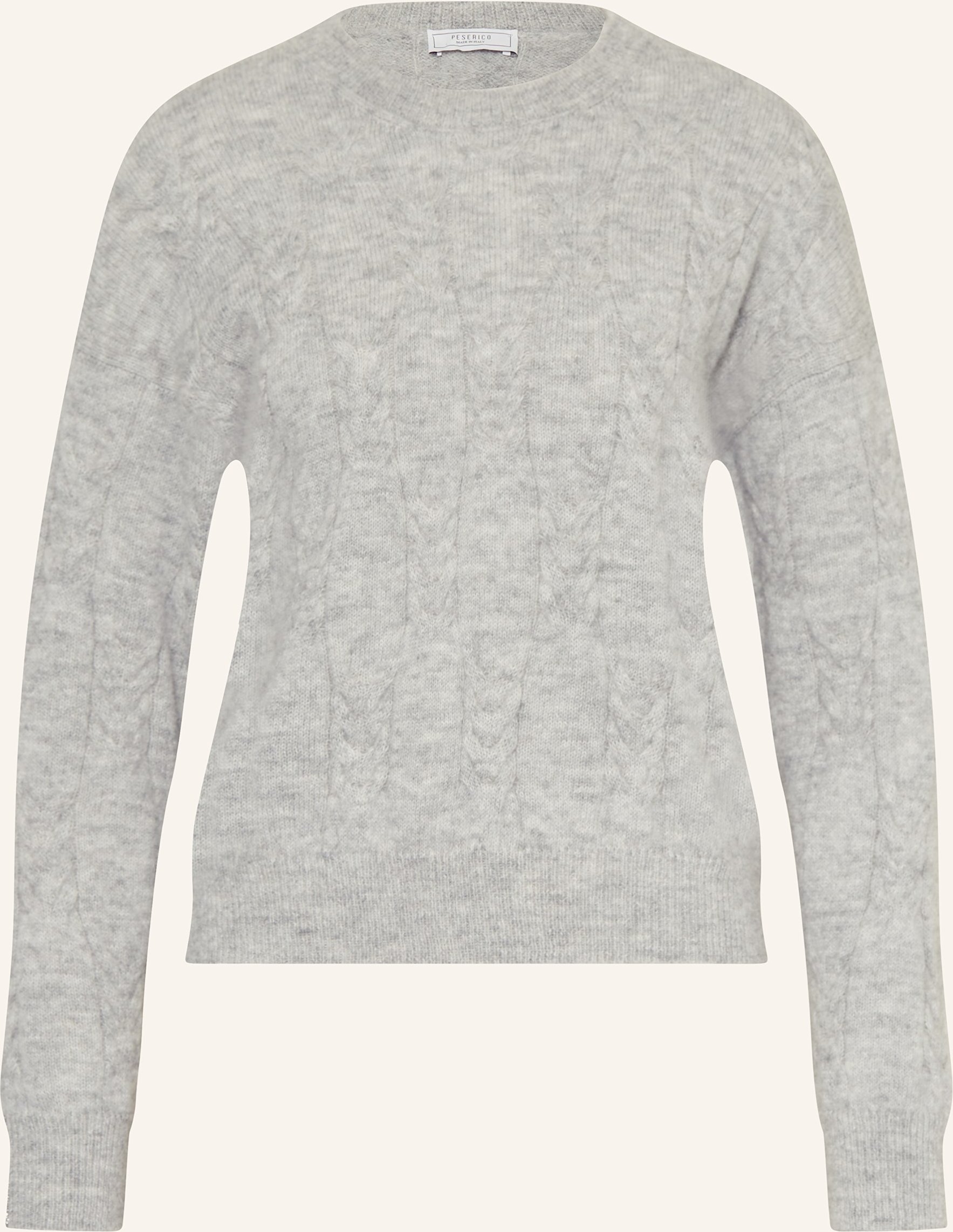 Thumbnail - Peserico Pullover Mit Alpaka grau
