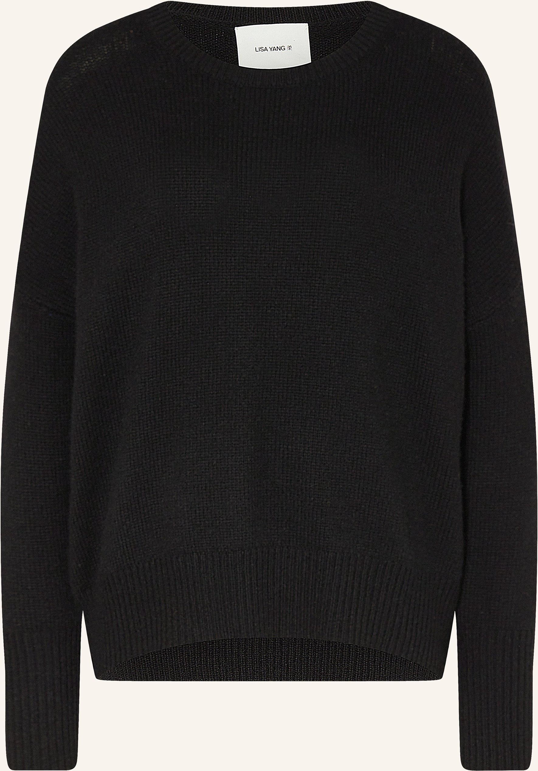 Thumbnail - Lisa Yang Cashmere-Pullover Mila schwarz