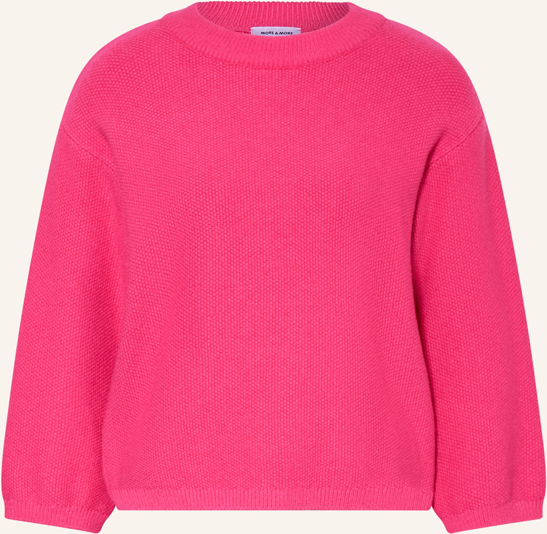 More & More Pullover Mit 3/4-Arm pink