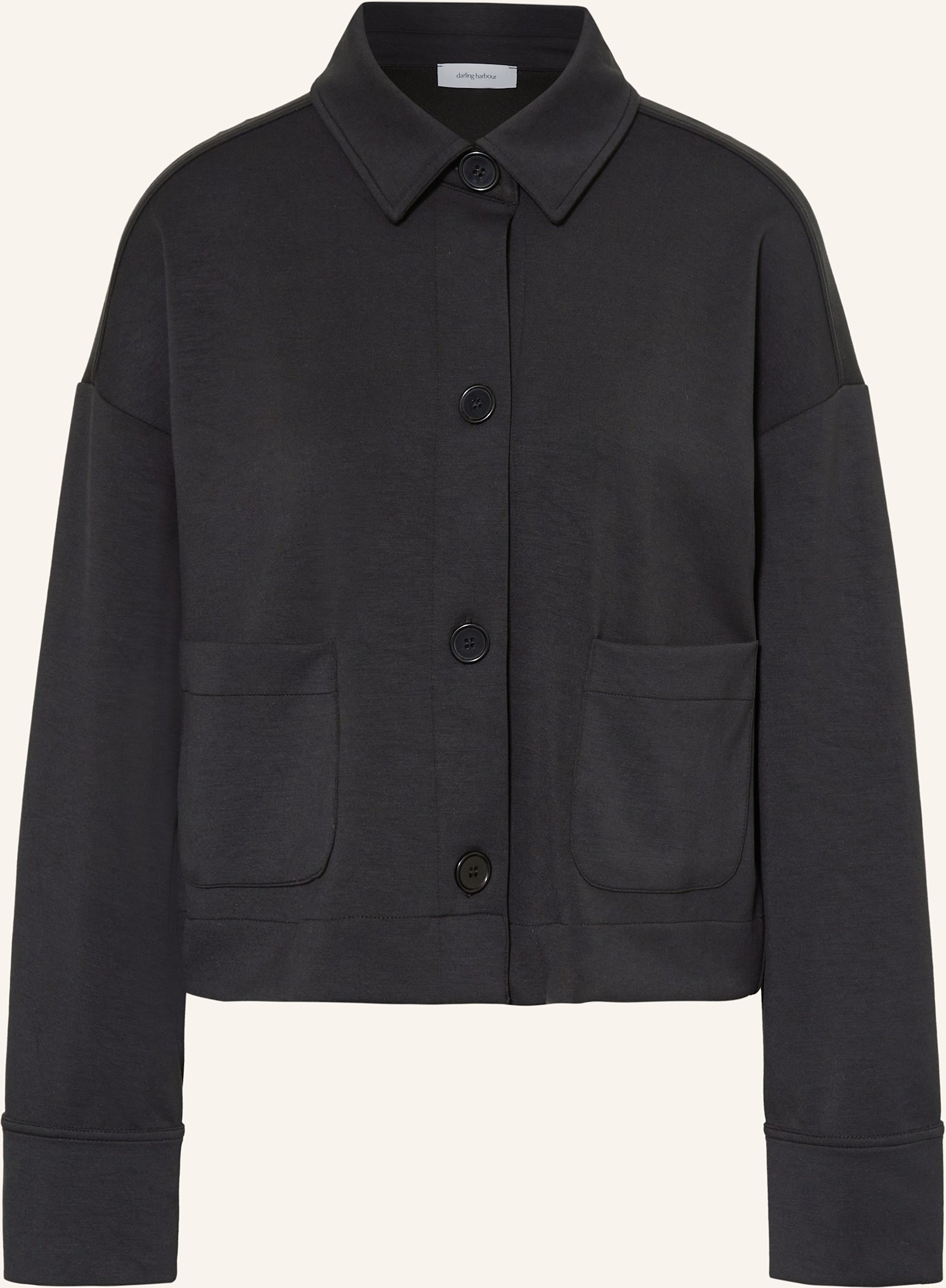 Darling Harbour Kastenjacke schwarz