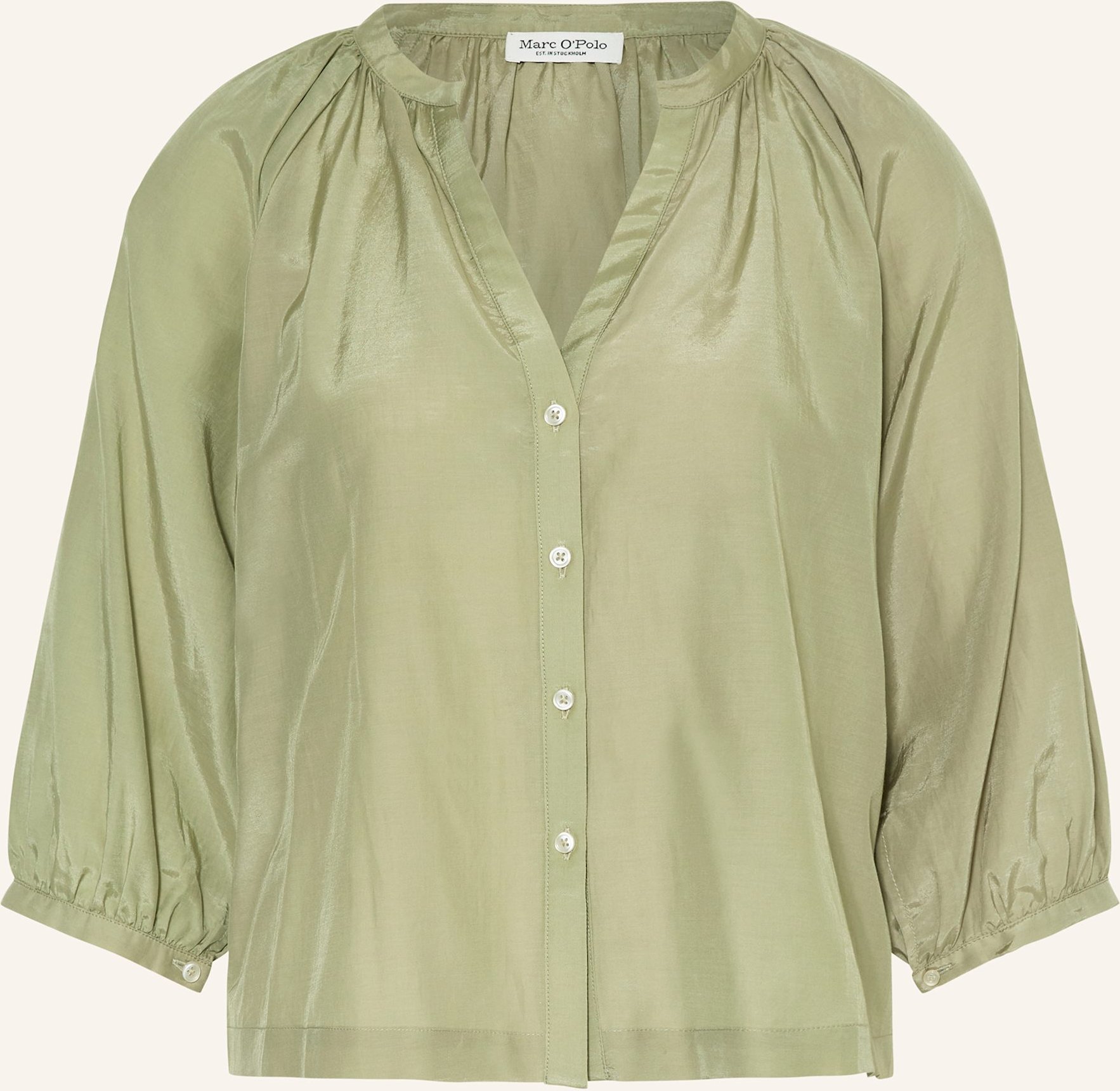 Thumbnail - Marc O'polo Bluse Mit 3/4-Arm gruen
