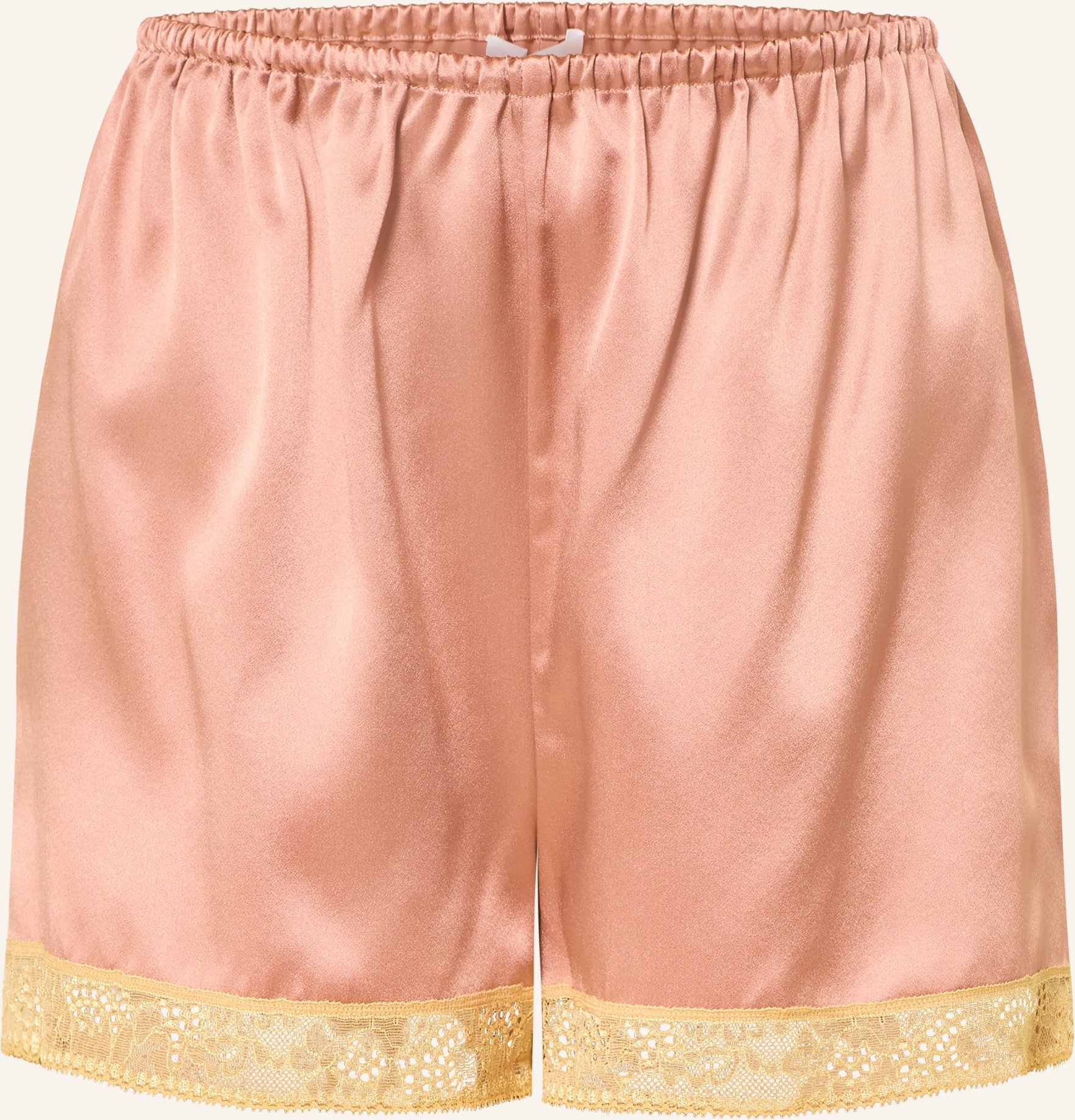 Eres Schlafshorts Pretty Aus Seide orange