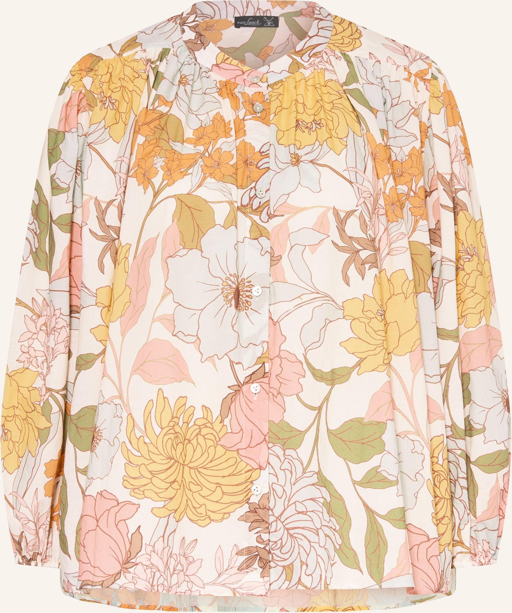 Van Laack Bluse Vl-Cirah-Kn Mit 3/4-Arm pink