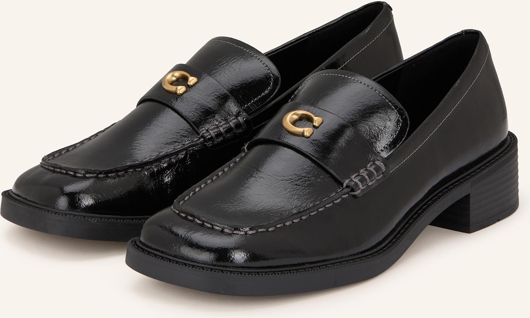 Coach Loafer schwarz
