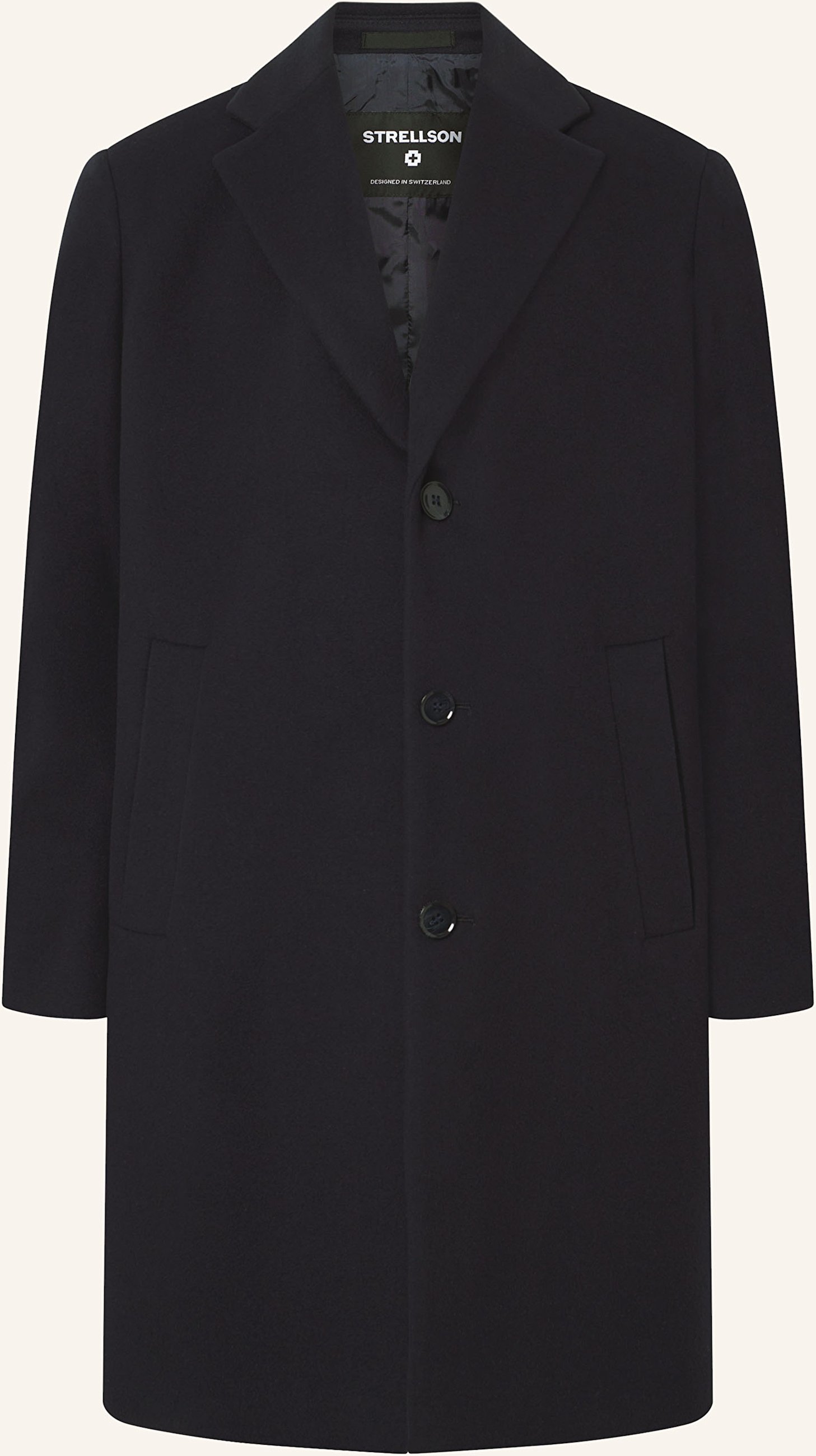 Strellson Wollmantel Adria 3.0 blau