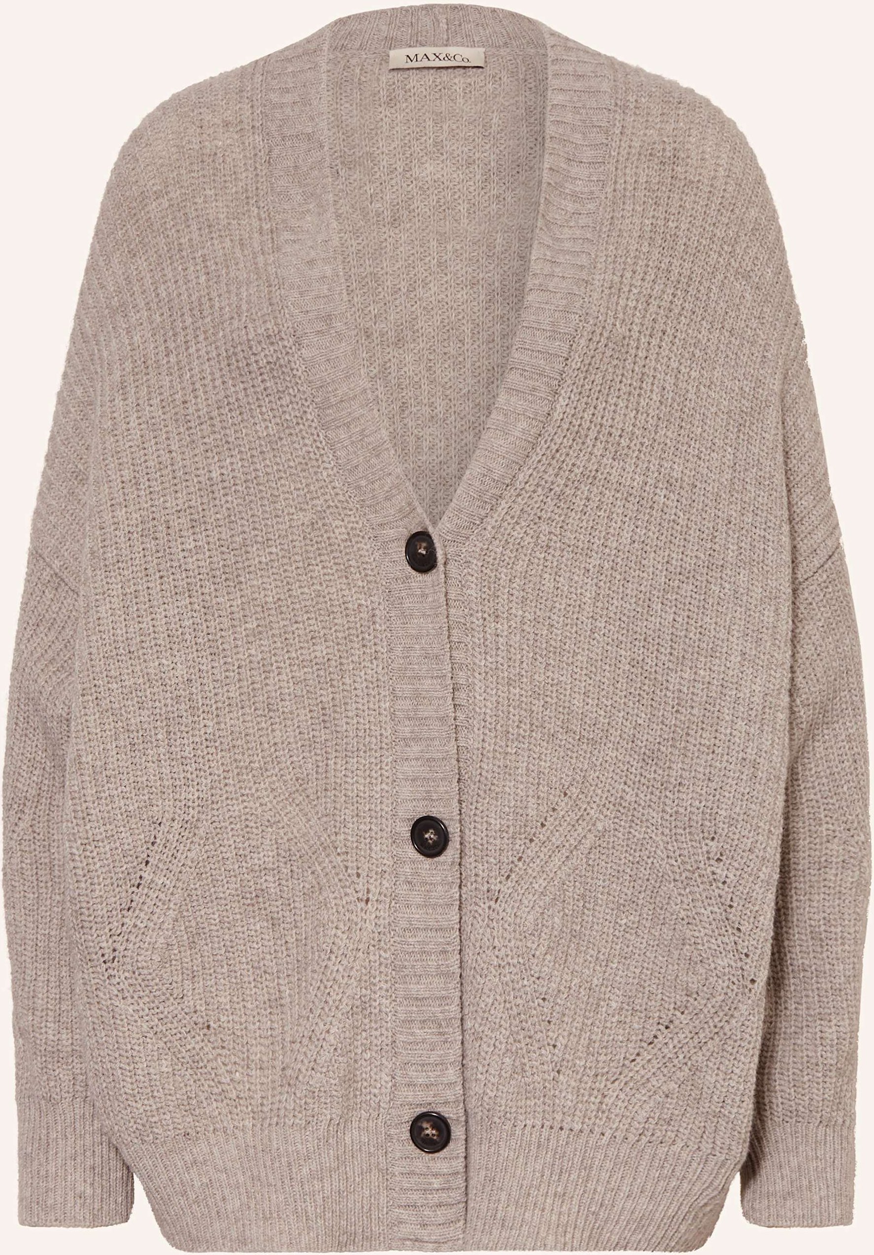 Max & Co. Strickjacke Mcoeguale grau