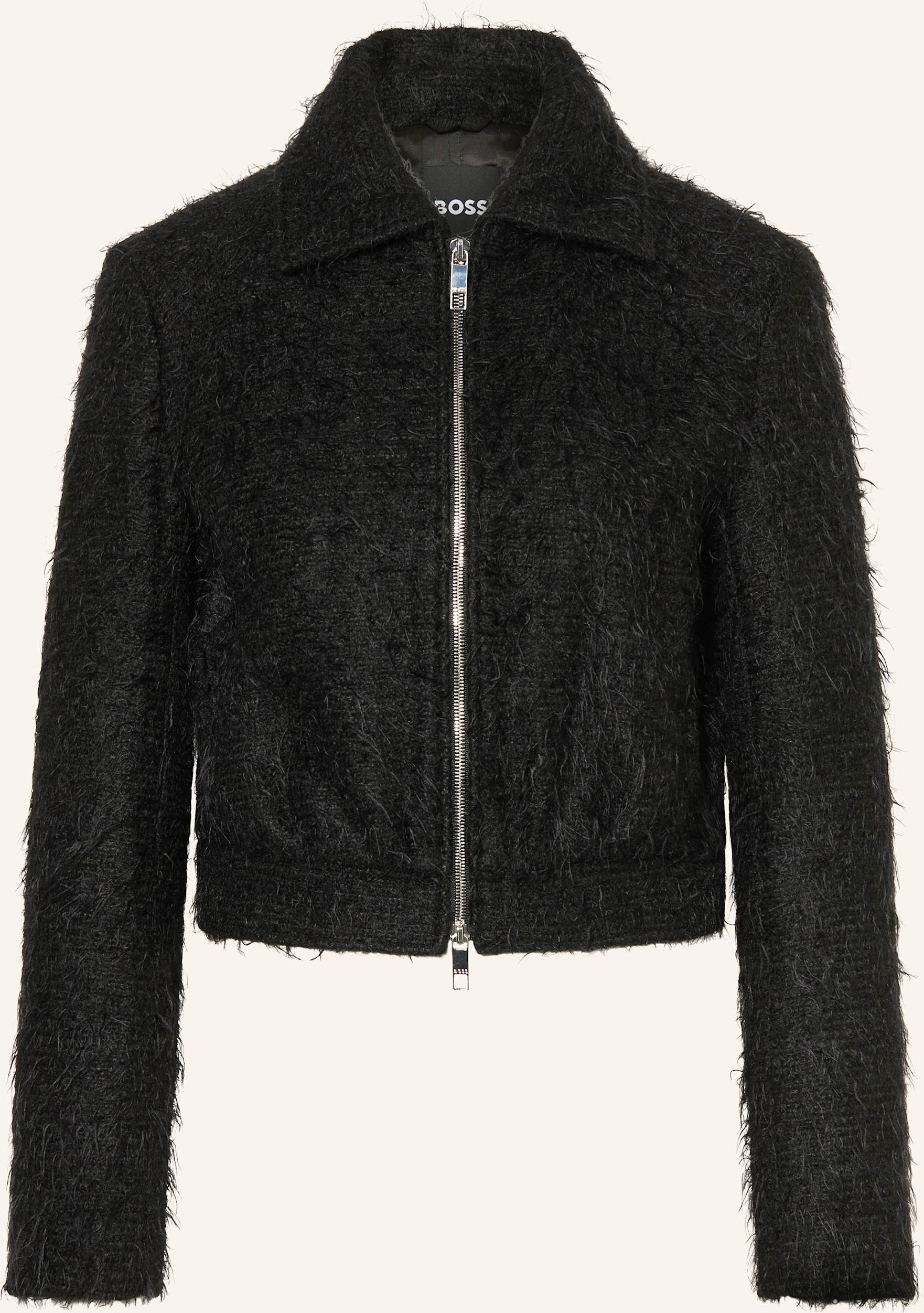 Boss Kastenjacke Jocalen schwarz