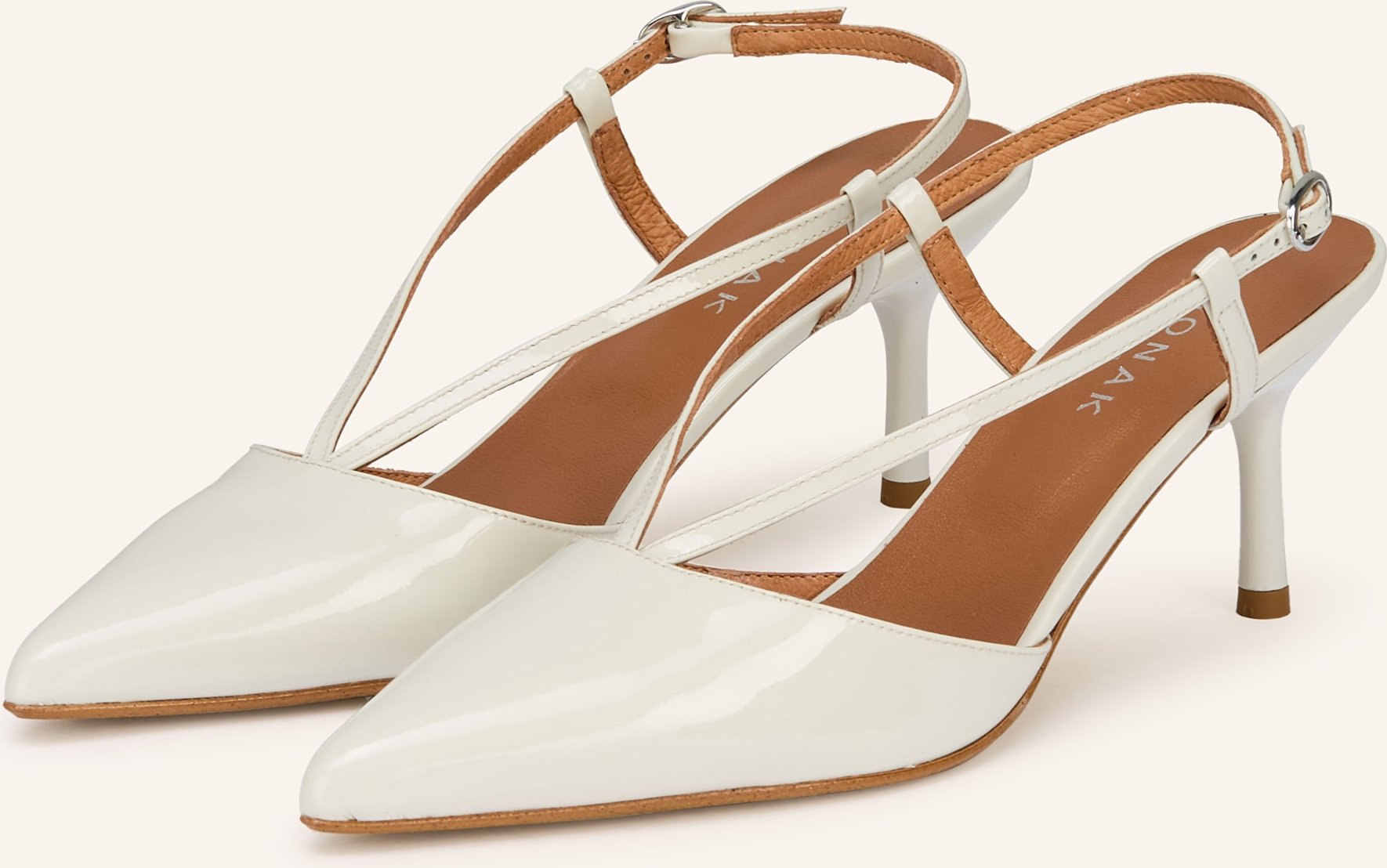 Jonak Slingpumps Duo weiss