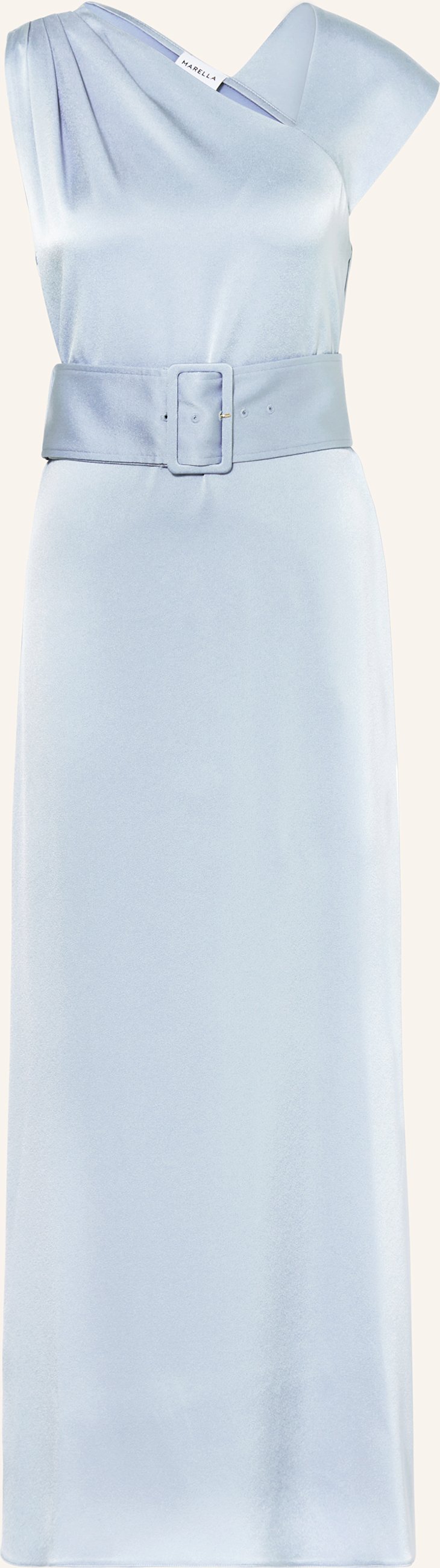 Thumbnail - Marella Satinkleid blau