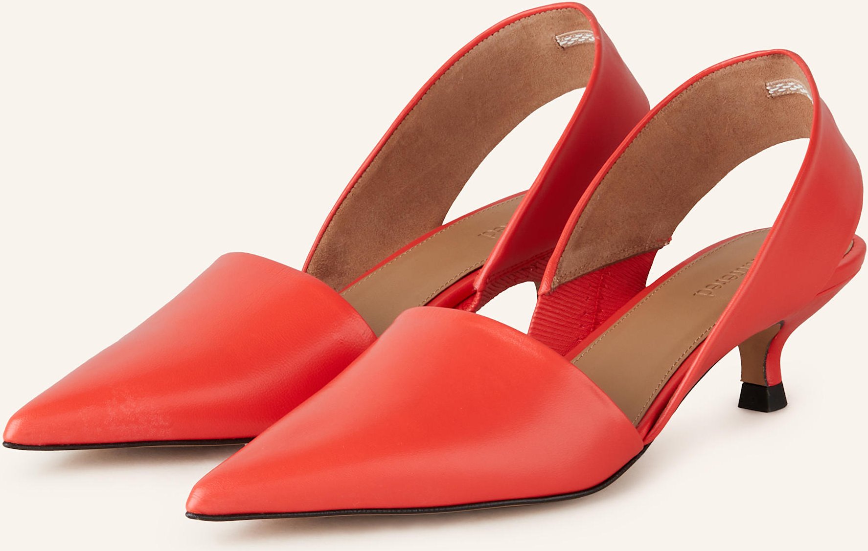 Thumbnail - Flattered Slingpumps Ninni rot