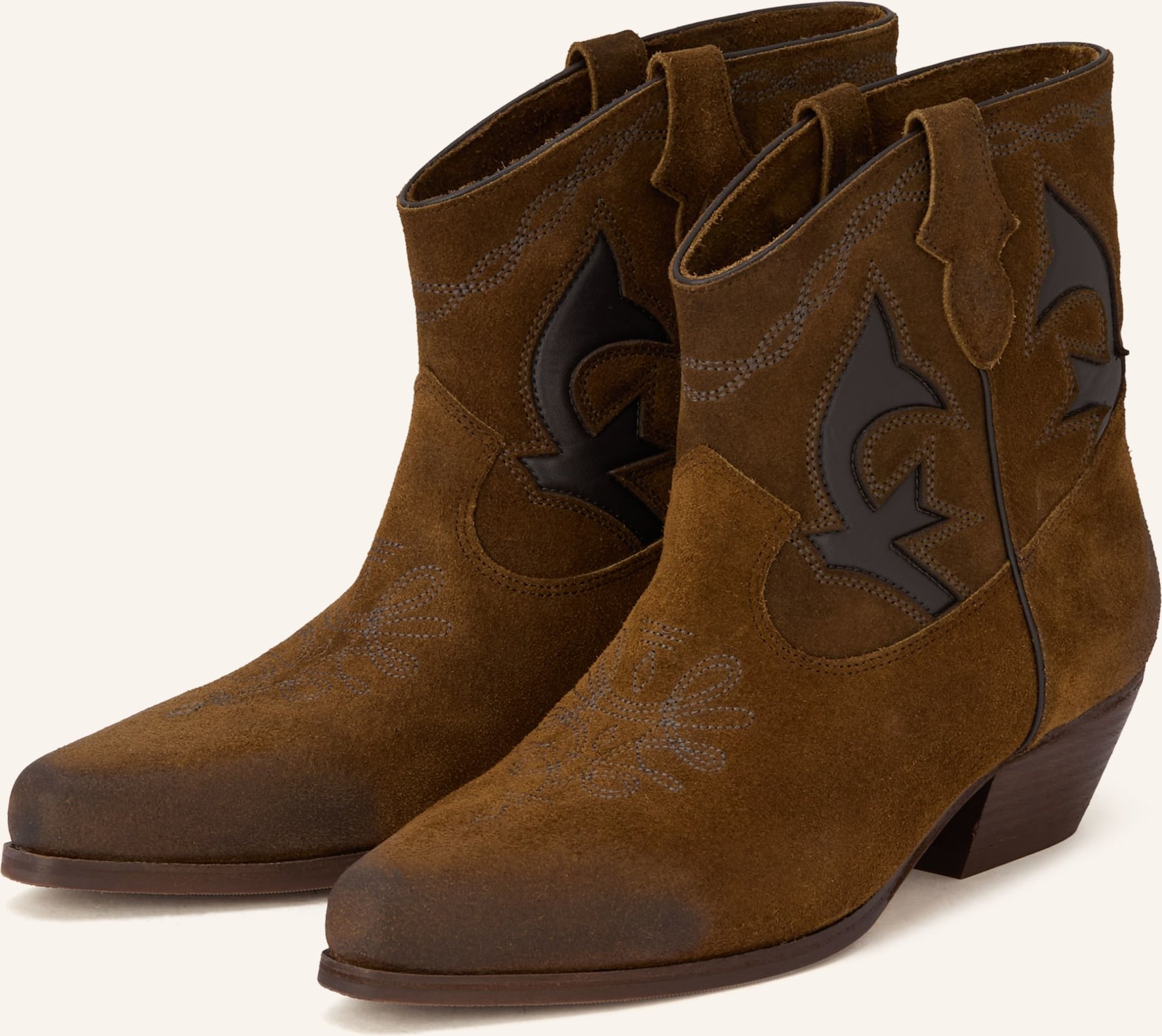 Ba&Sh Cowboy Boots Curtis braun