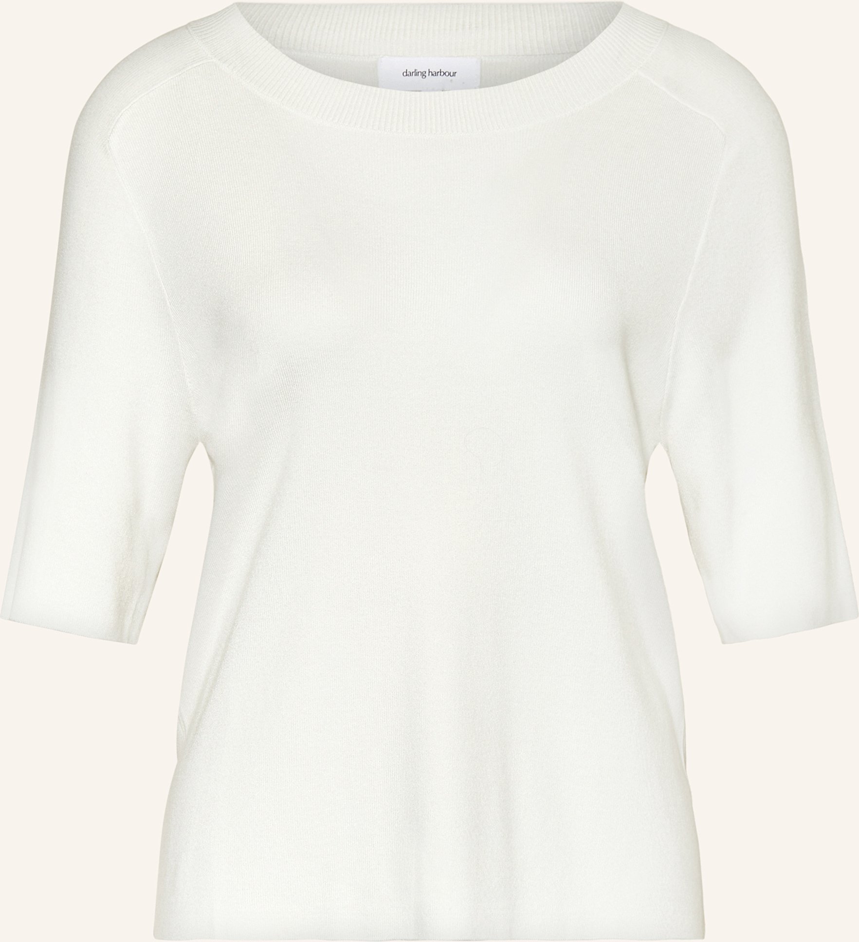 Darling Harbour Strickshirt weiss