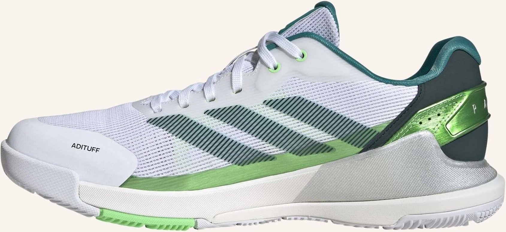 Thumbnail - Adidas Crazyquick Padel-Schuh weiss
