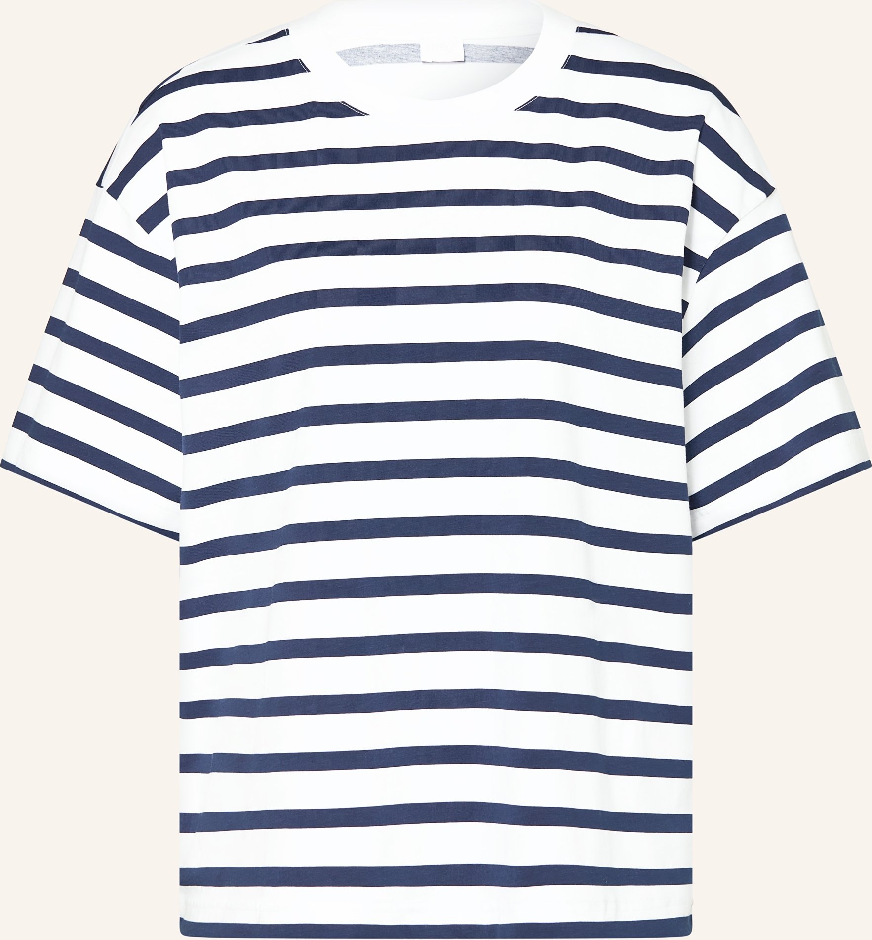 Mey Schlafshirt Serie Breezy Stripes blau