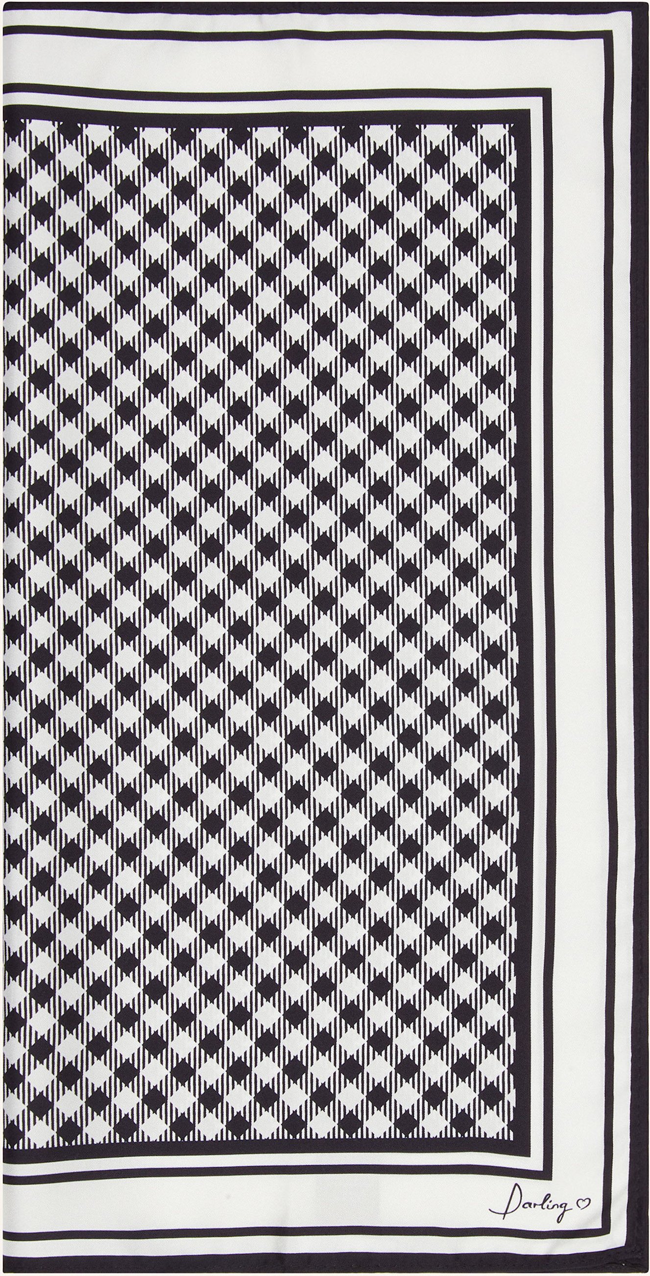 Darling Harbour Seidentuch blau