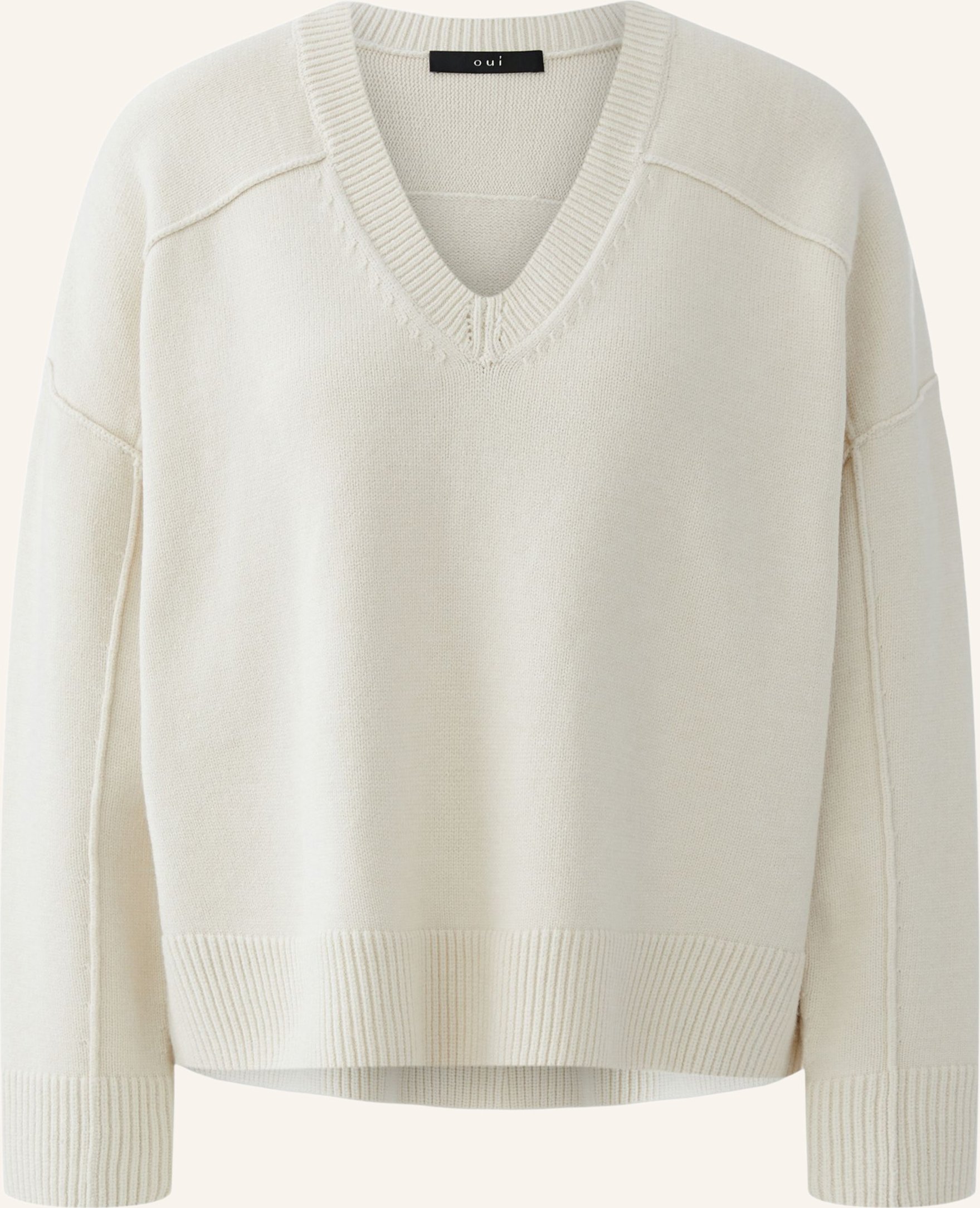 Oui Pullover weiss