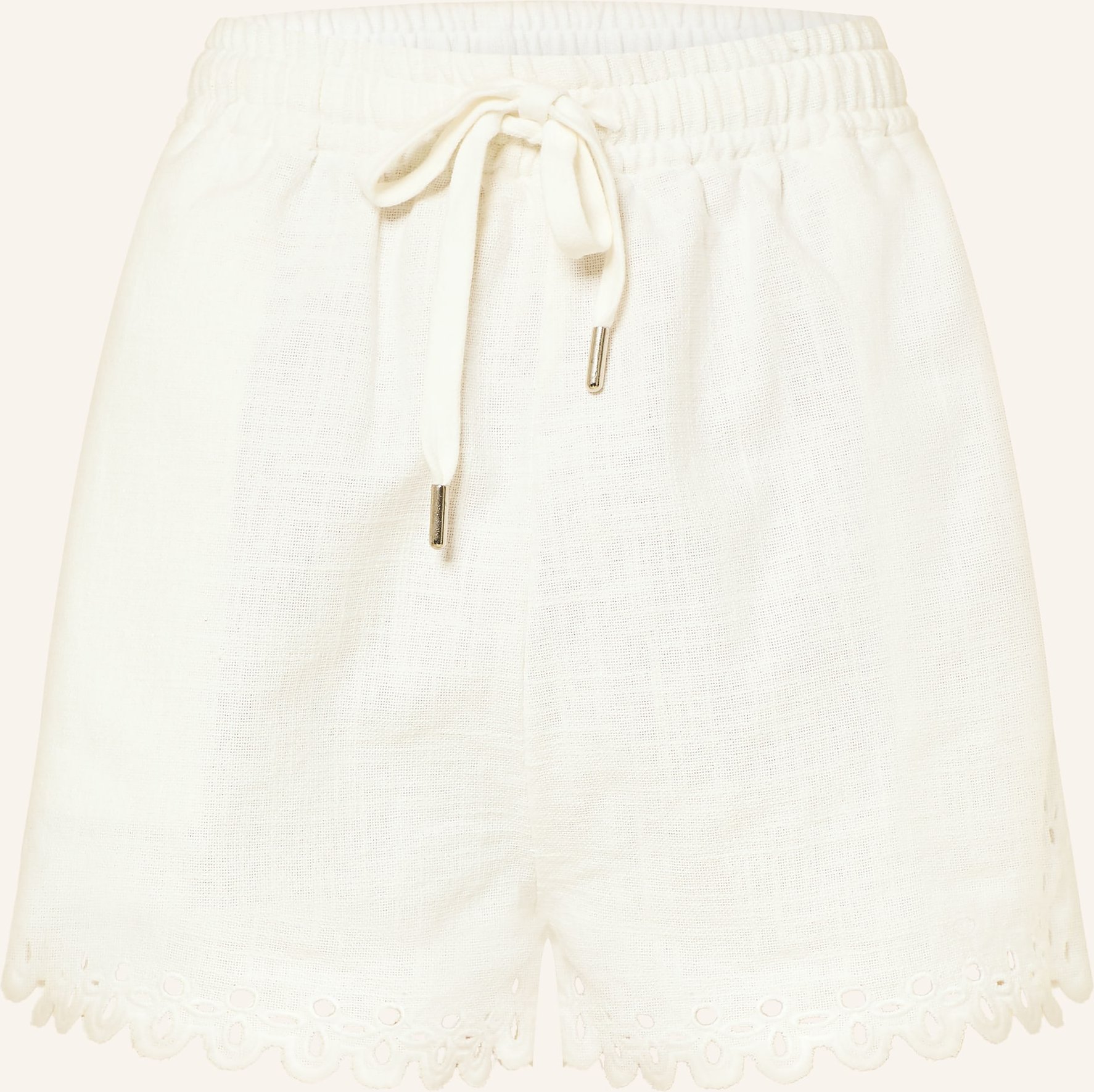 Marant Étoile Shorts Balyme Mit Lochspitze weiss