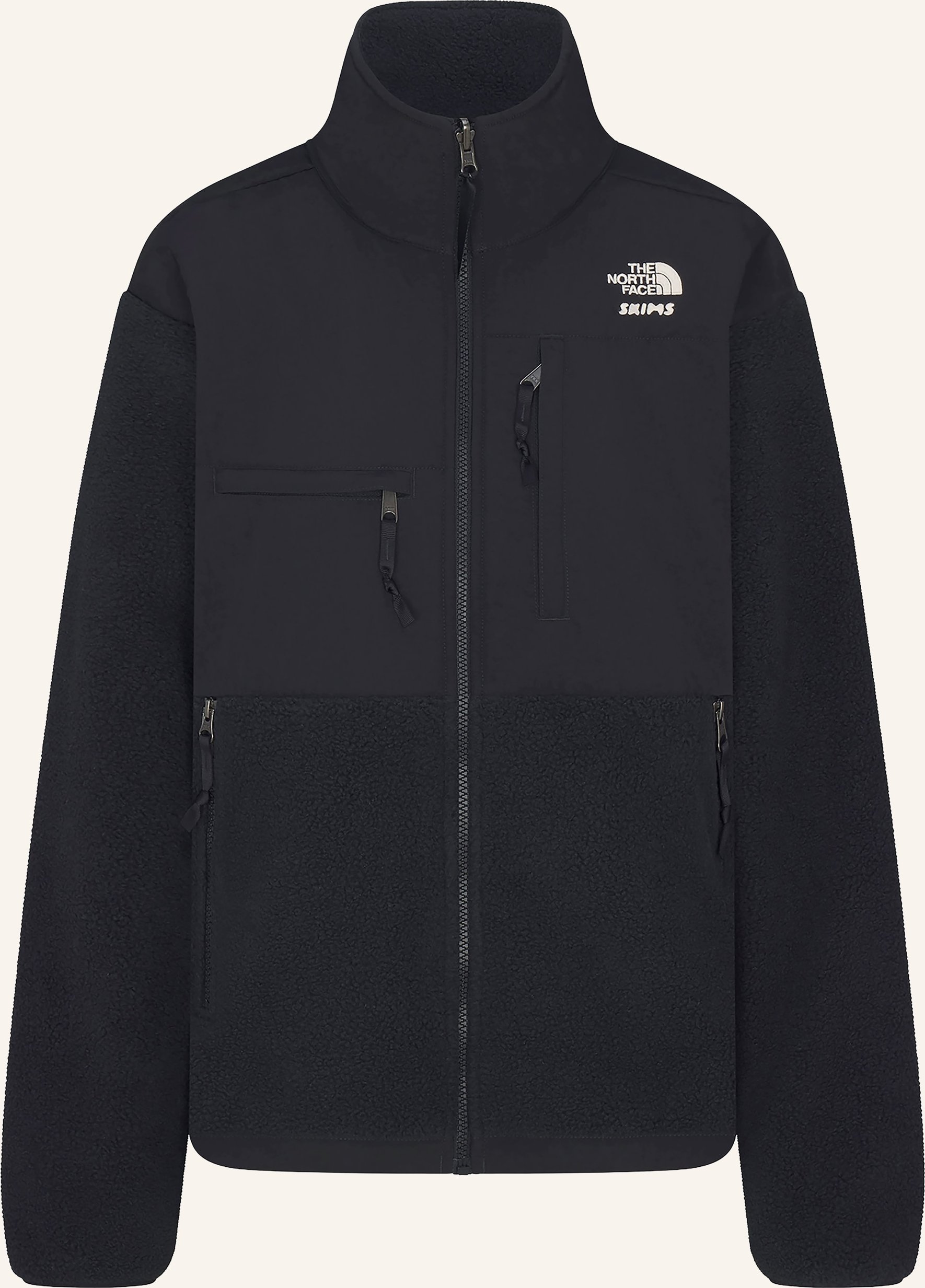 The North Face X Skims Fleecejacke Tnf X Project K 1995 Retro Denali schwarz
