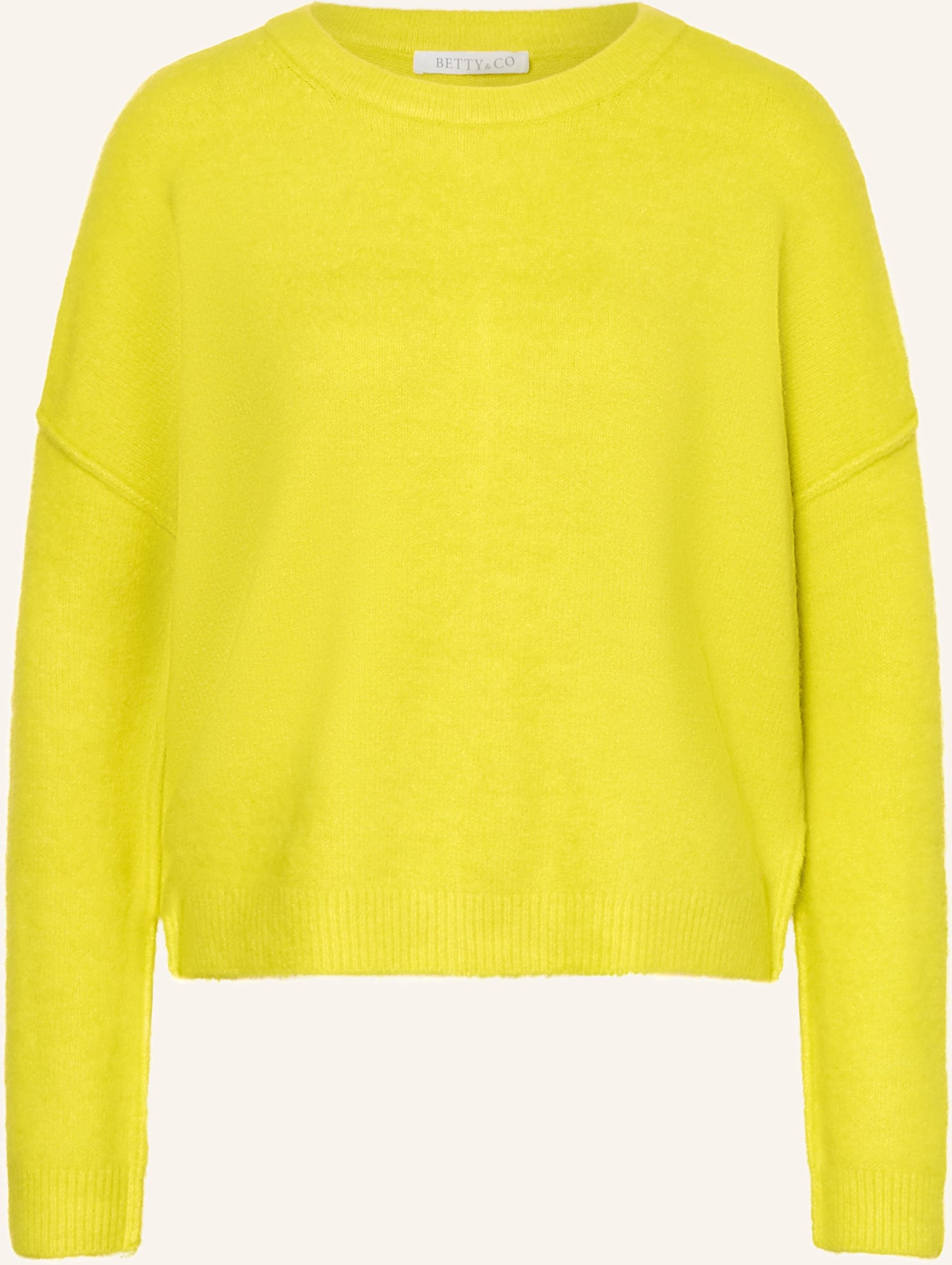 Betty&Co Pullover gelb