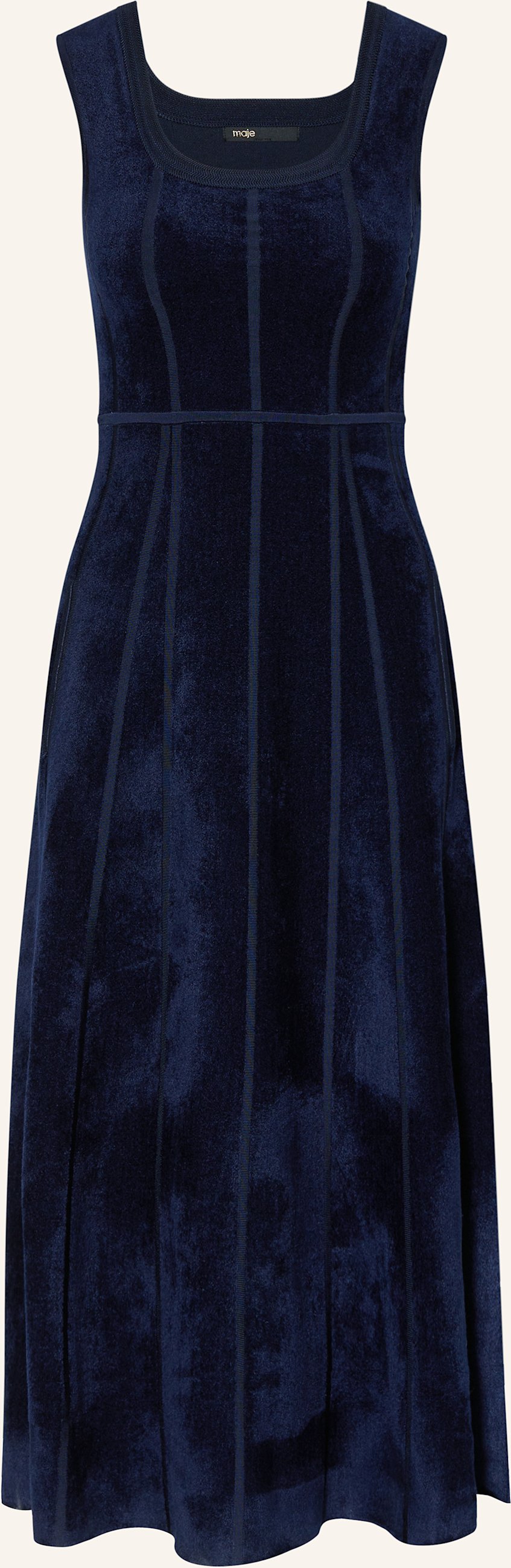 Thumbnail - Maje Frottee-Kleid blau