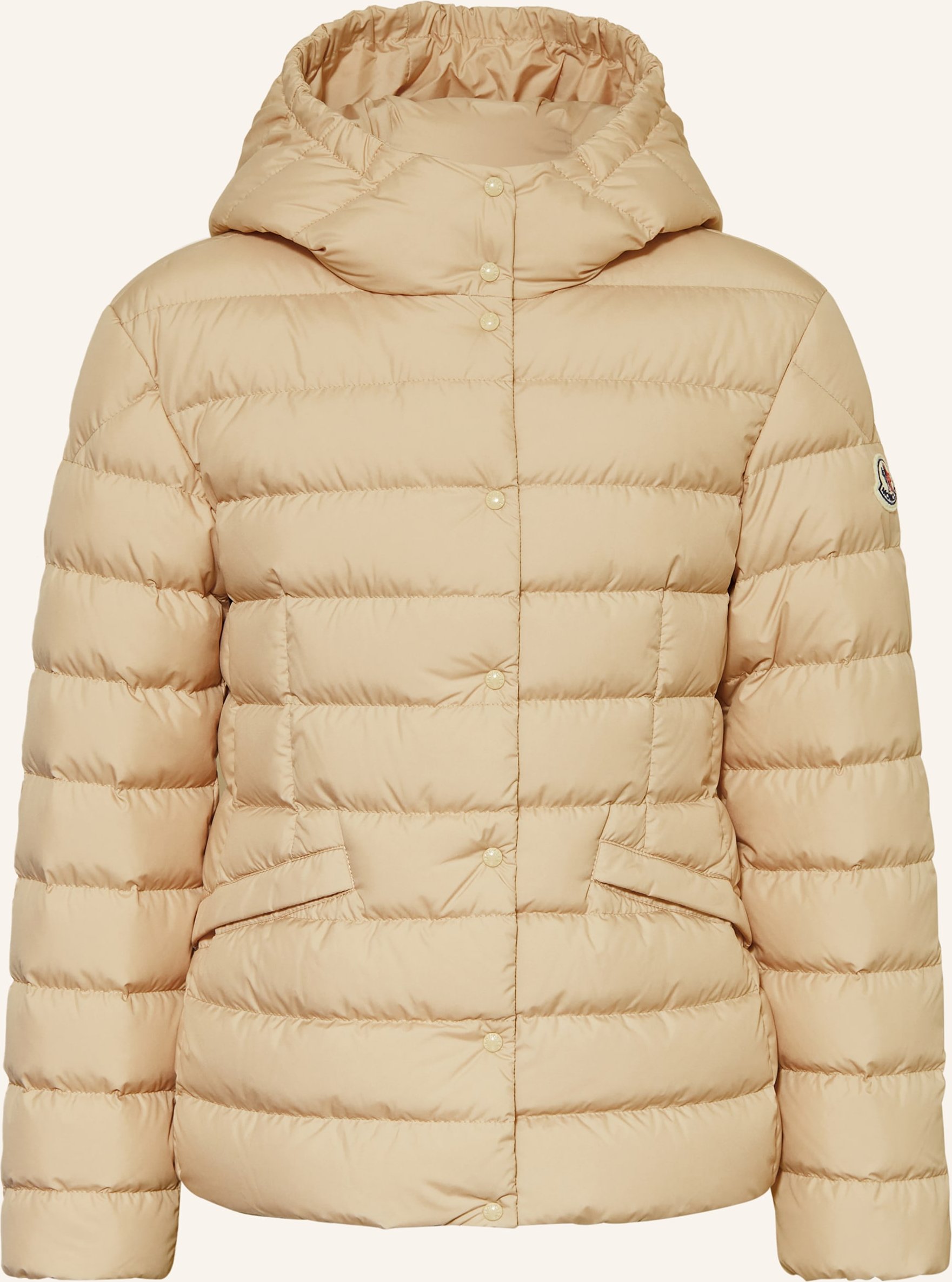 Thumbnail - Moncler Enfant Daunenjacke Egisto beige