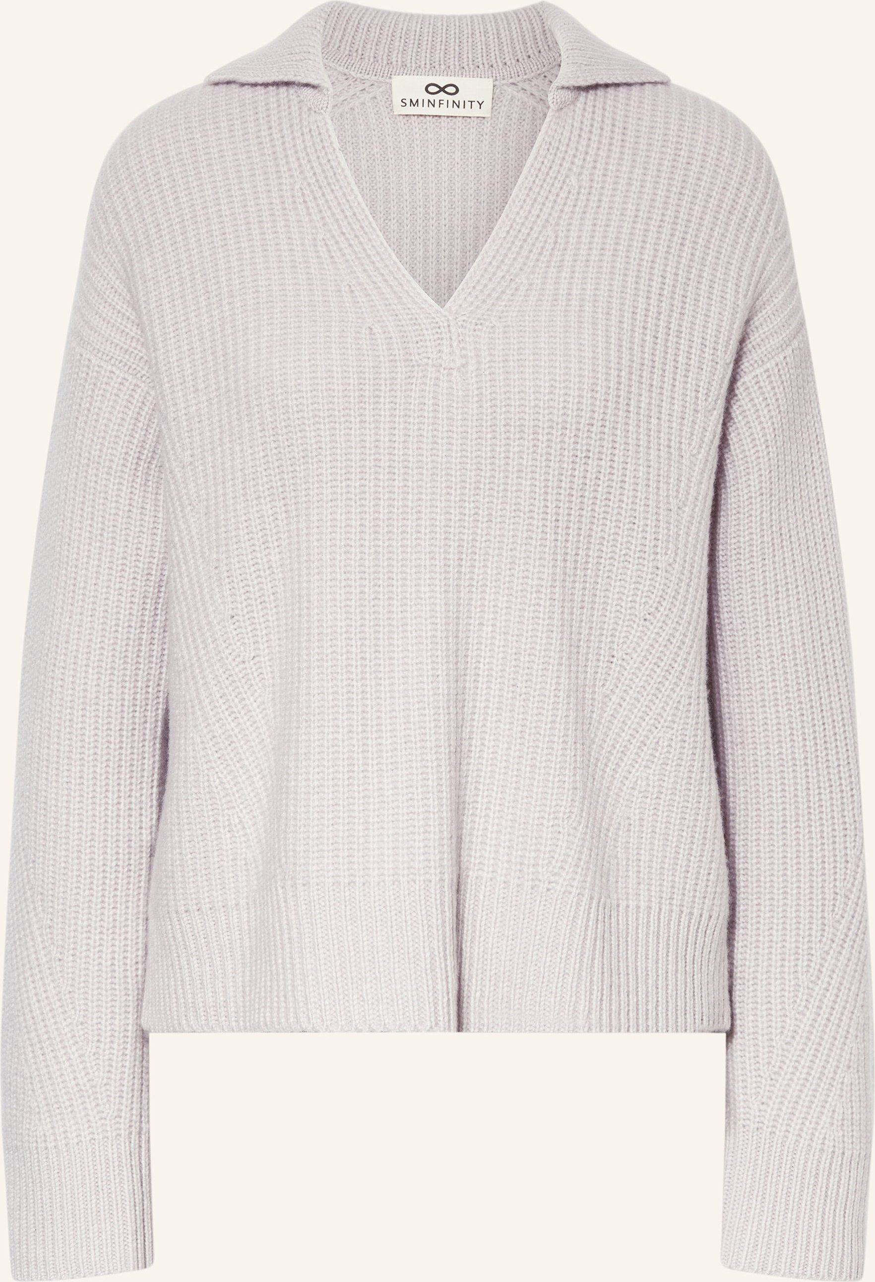 Sminfinity Cashmere-Pullover grau