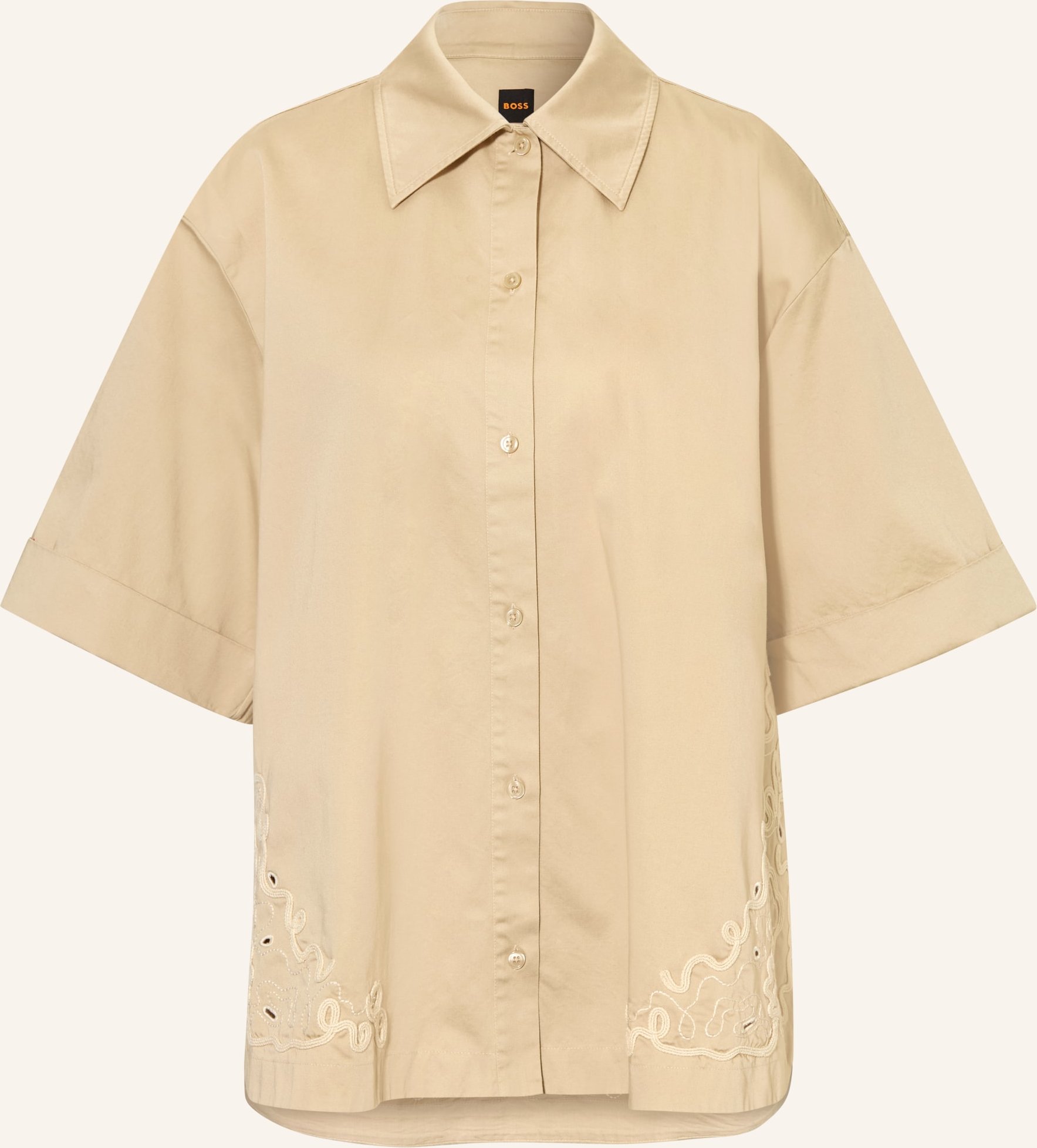 Boss Hemdbluse Balembroi beige