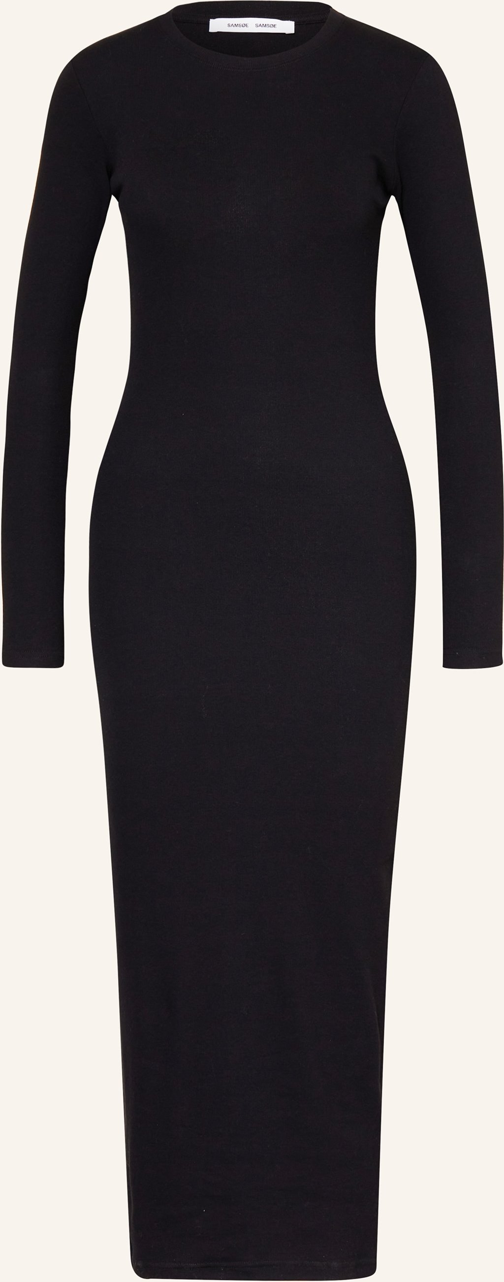 Samsøe Samsøe Jerseykleid Saalexa schwarz