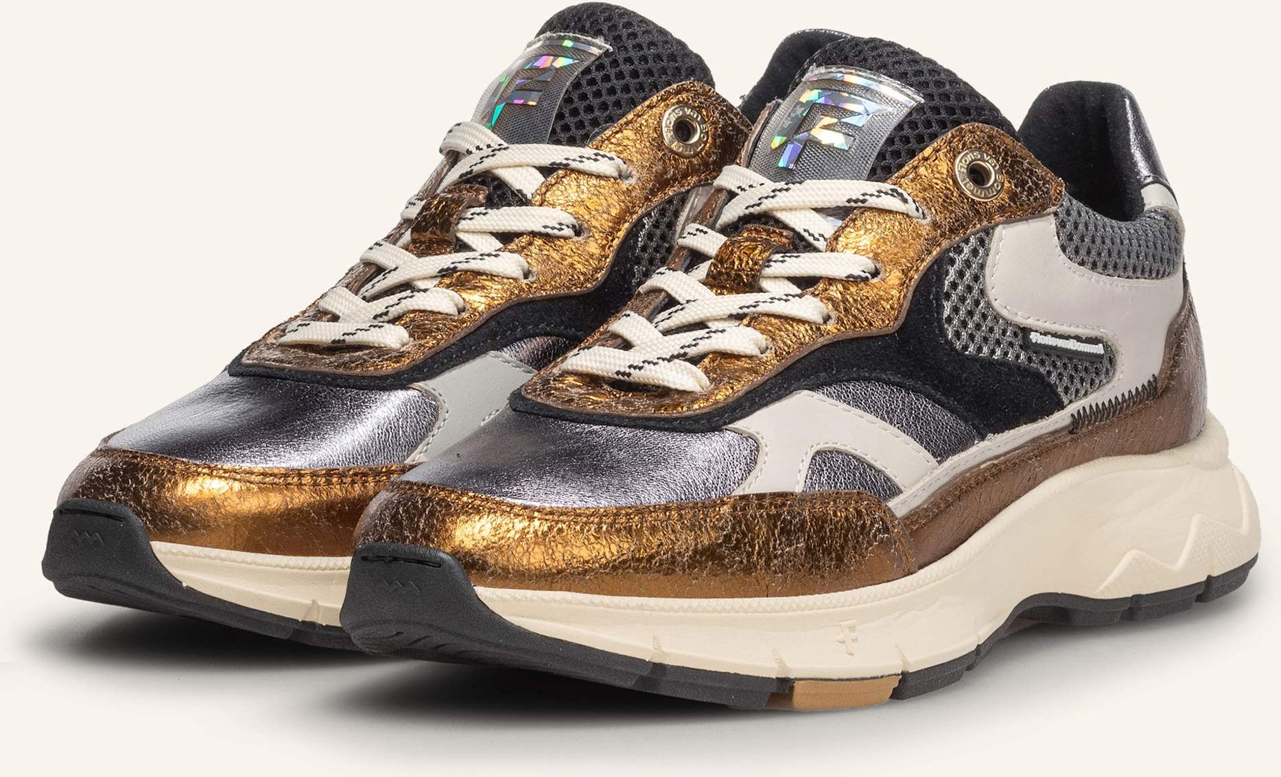 Thumbnail - Floris Van Bommel Sneaker Daysi 03 braun