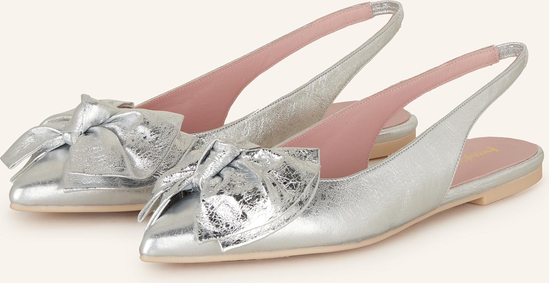 Thumbnail - Pretty Ballerinas Slingballerinas Chandra silber