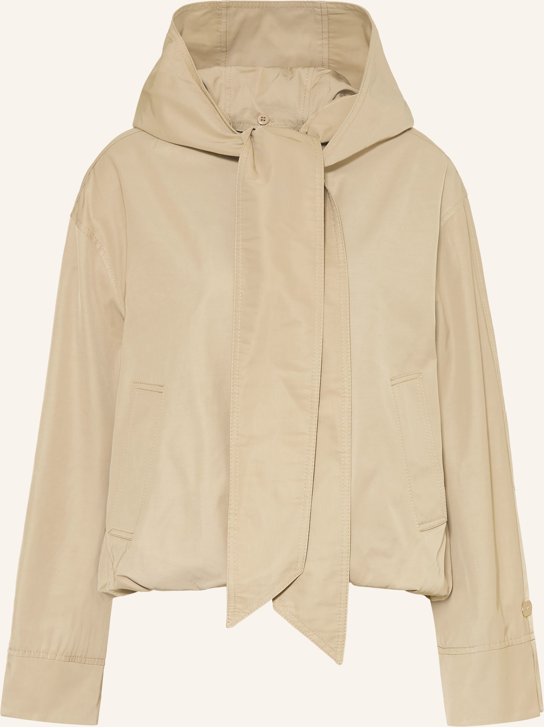 Beaumont Blouson Bianca Mit Abnehmbarer Kapuze beige