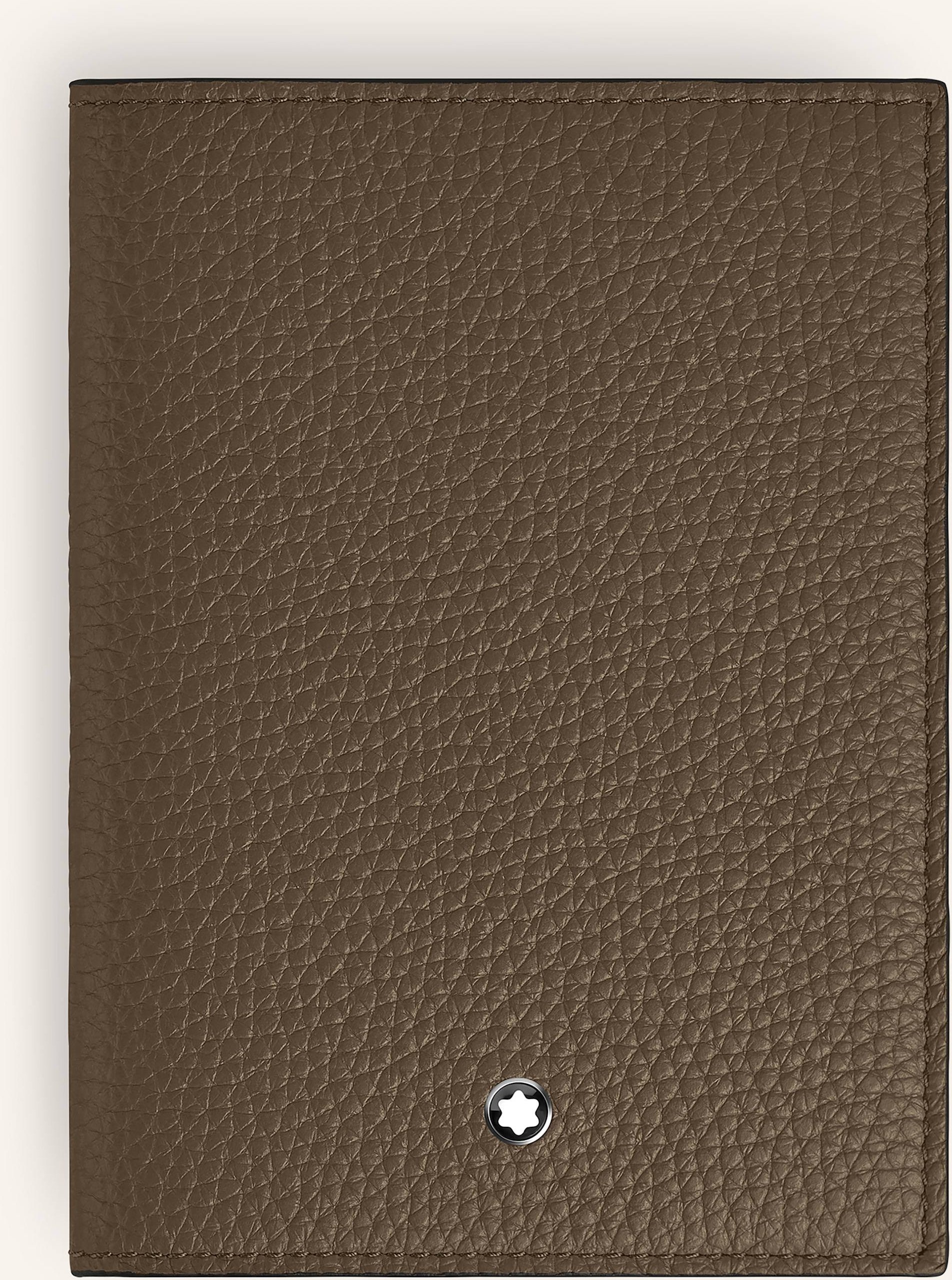 Montblanc Reisepass-Etui schwarz