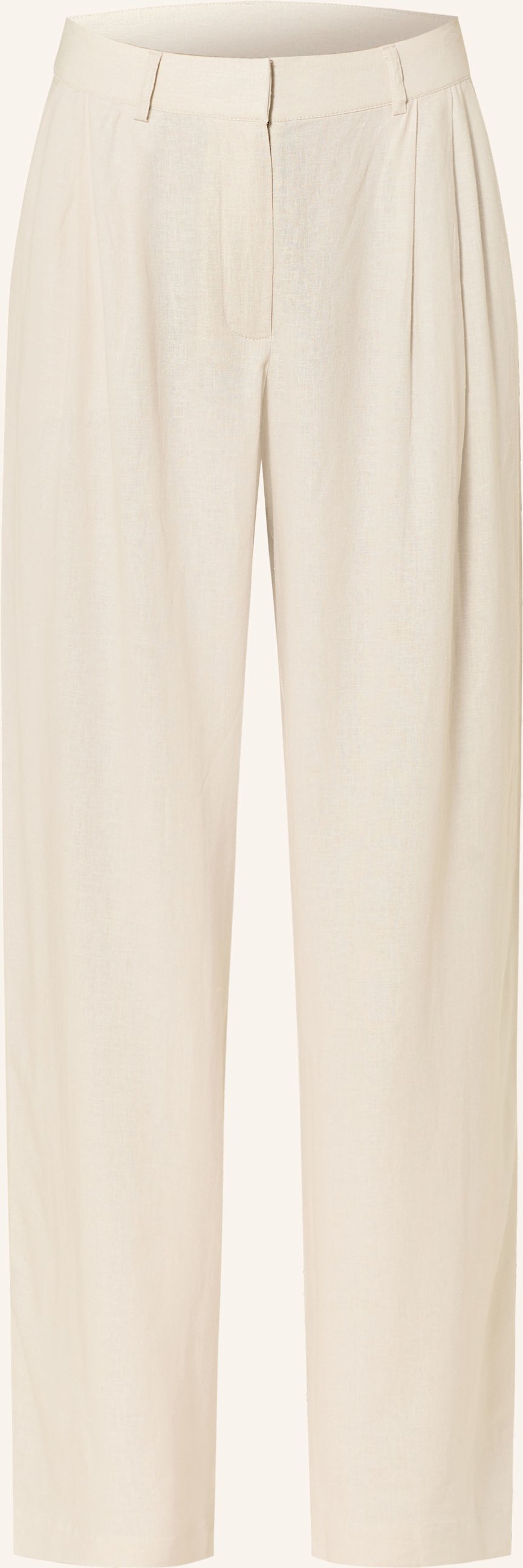 Thumbnail - Msch Copenhagen Marlenehose Mschryan Mit Leinen weiss