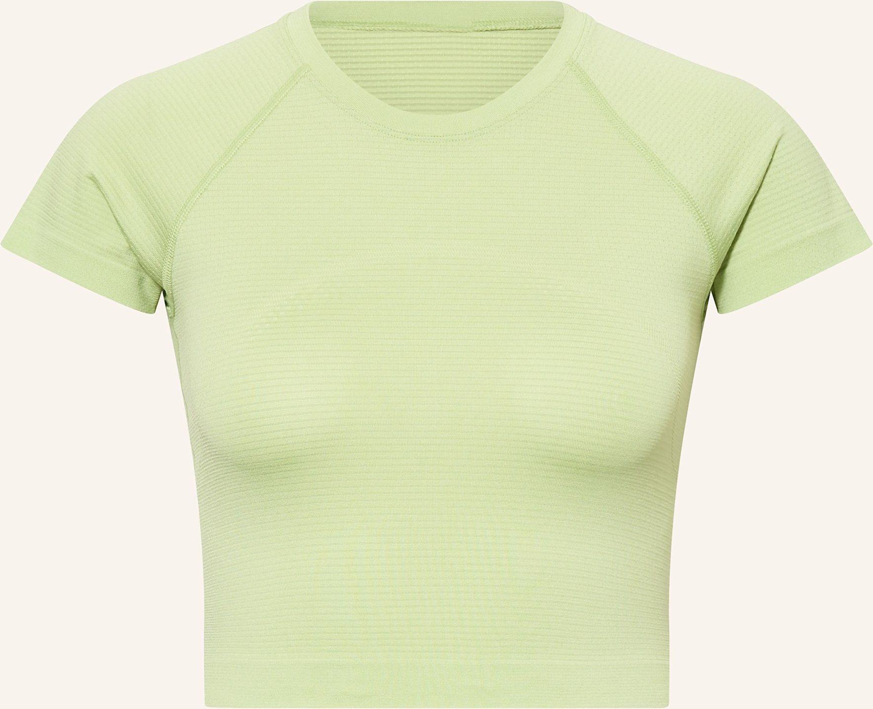 Thumbnail - Lululemon Cropped-Laufshirt Swiftly Tech Cropped Short Sleeve 2.0 gruen