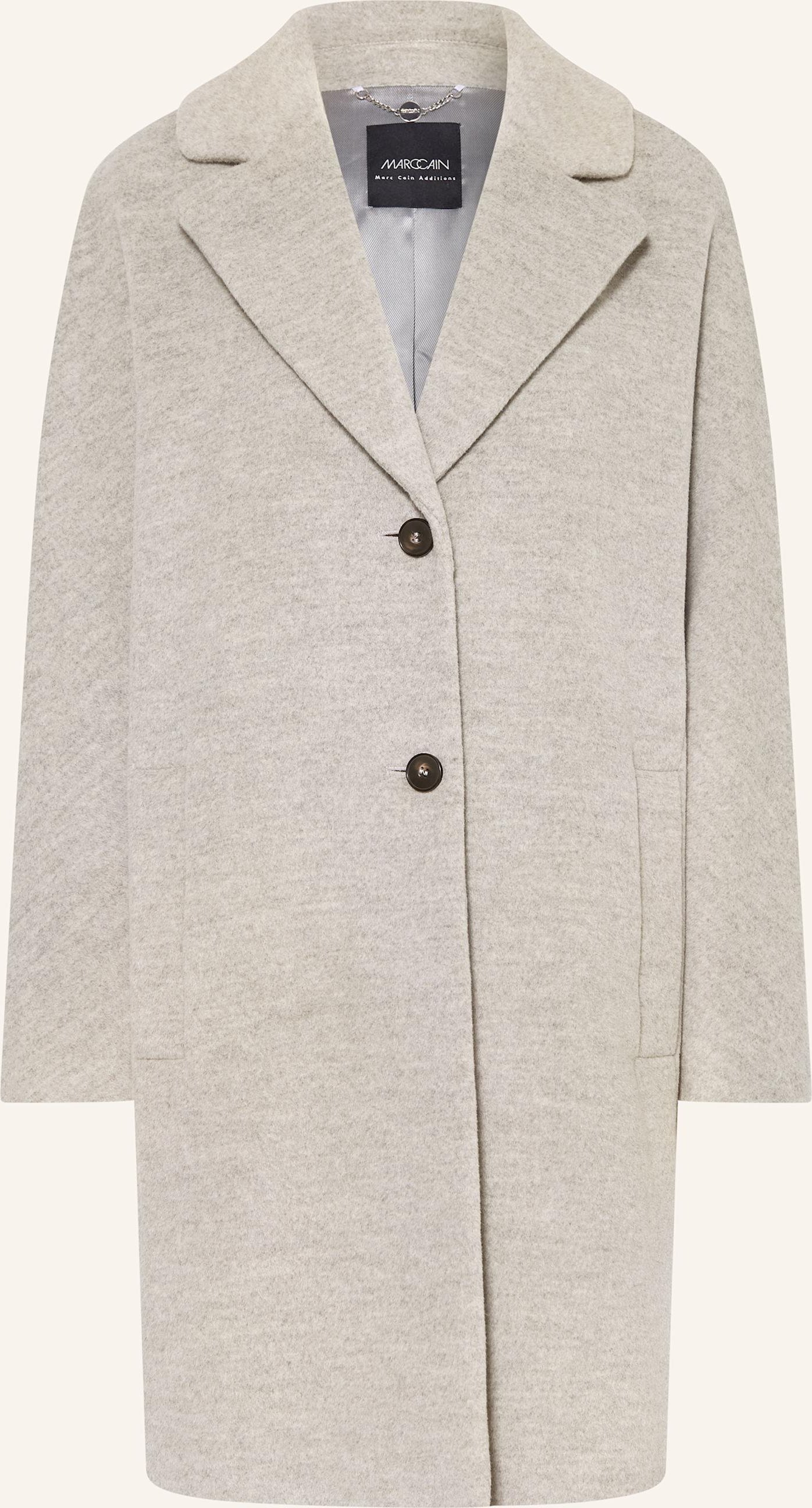 Marc Cain Mantel Mit Alpaka grau