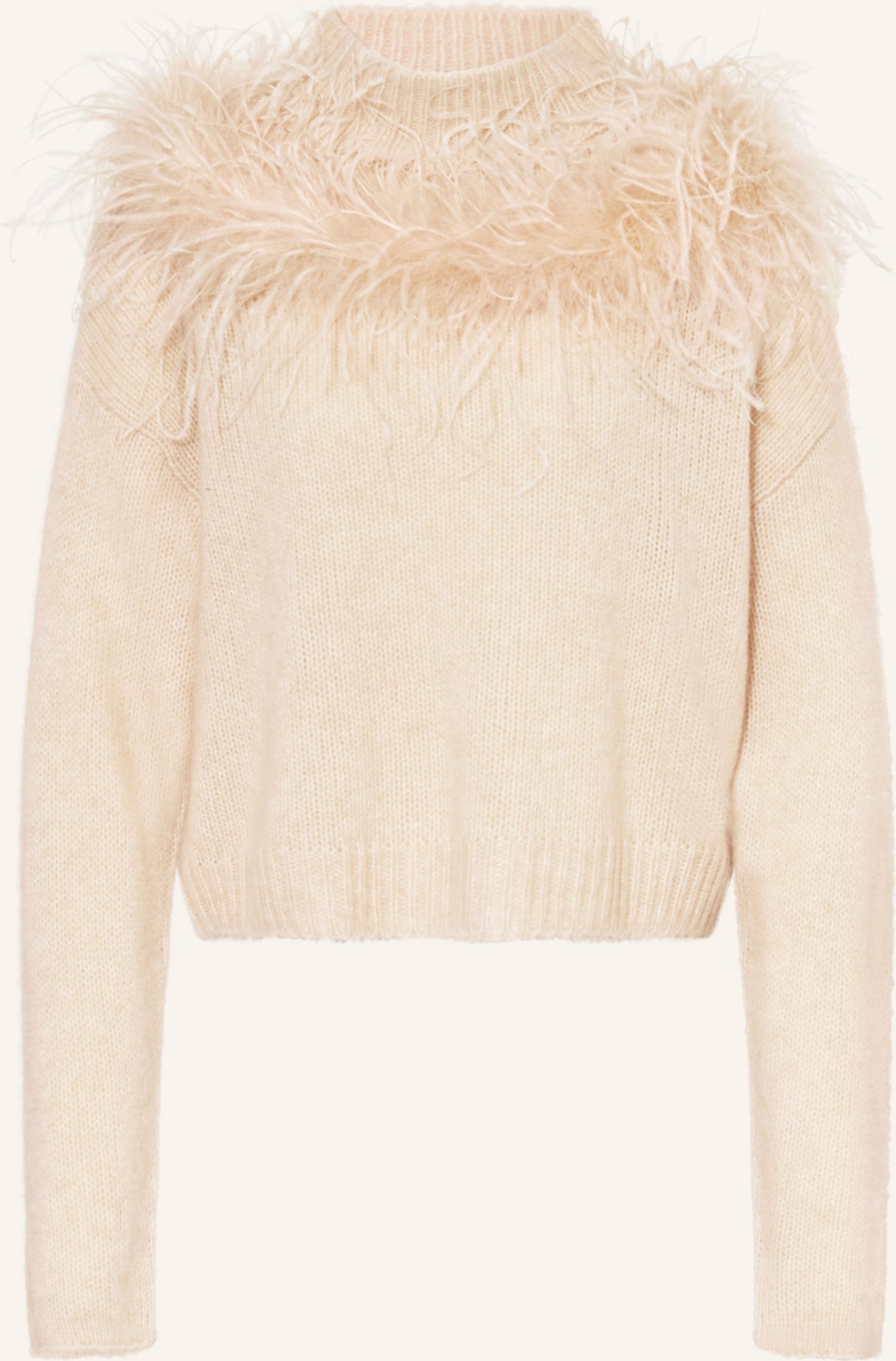 Hemisphere Pullover Mit Cashmere beige