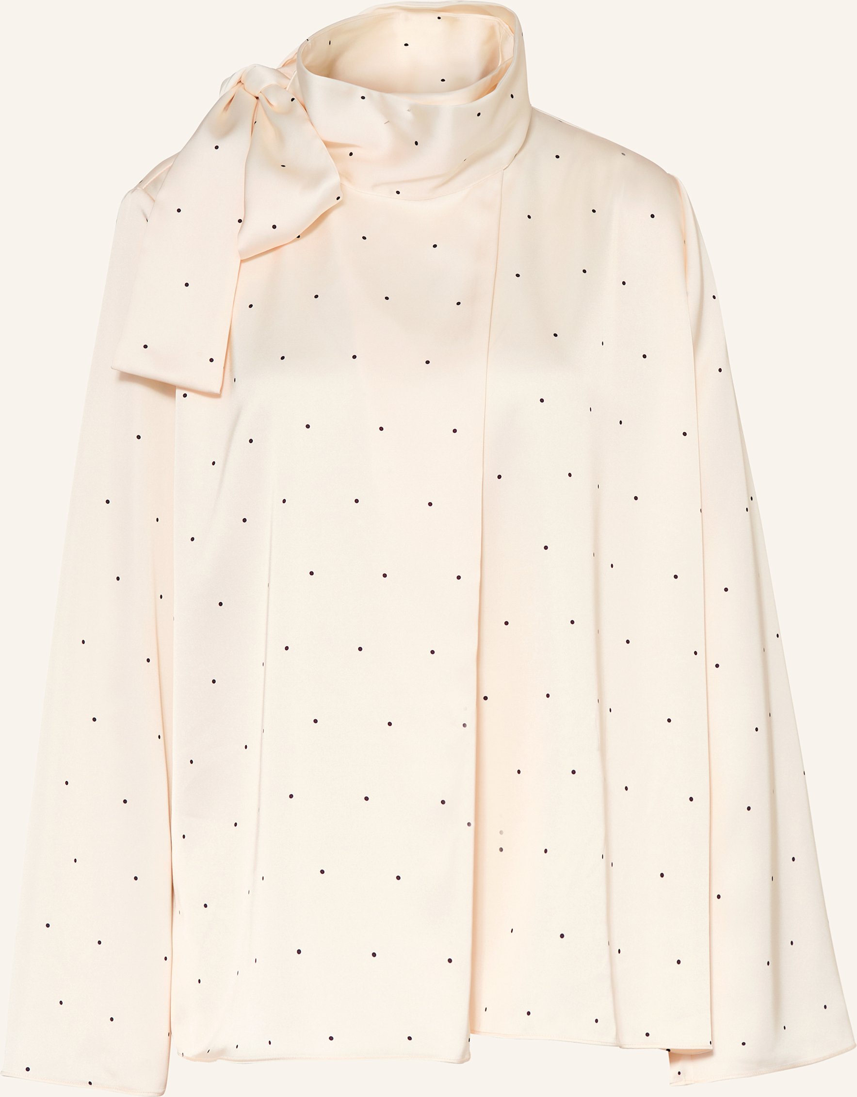 Reiss Schluppenbluse Rina Aus Satin weiss