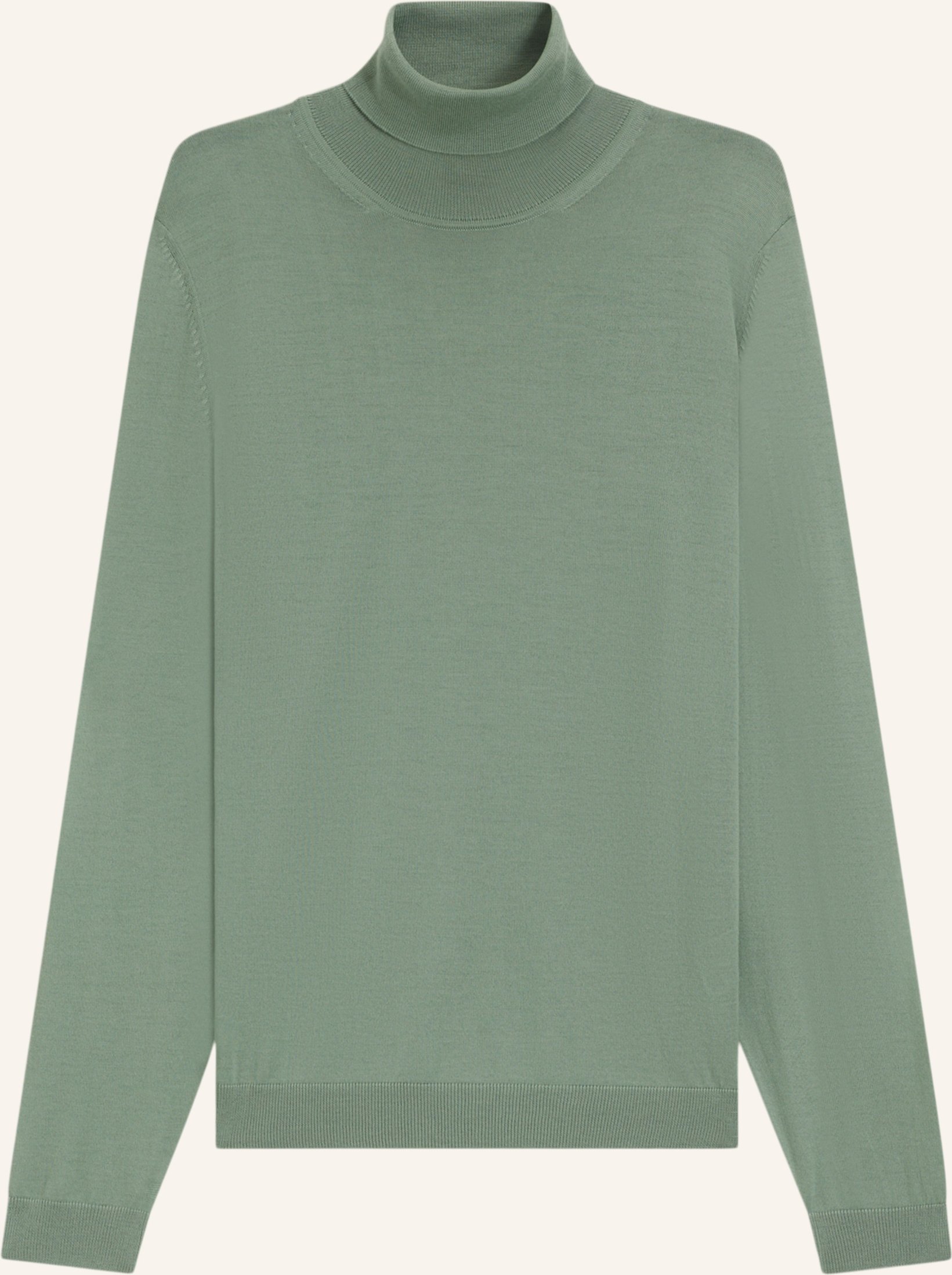 Boss Rollkragenpullover Musso gruen