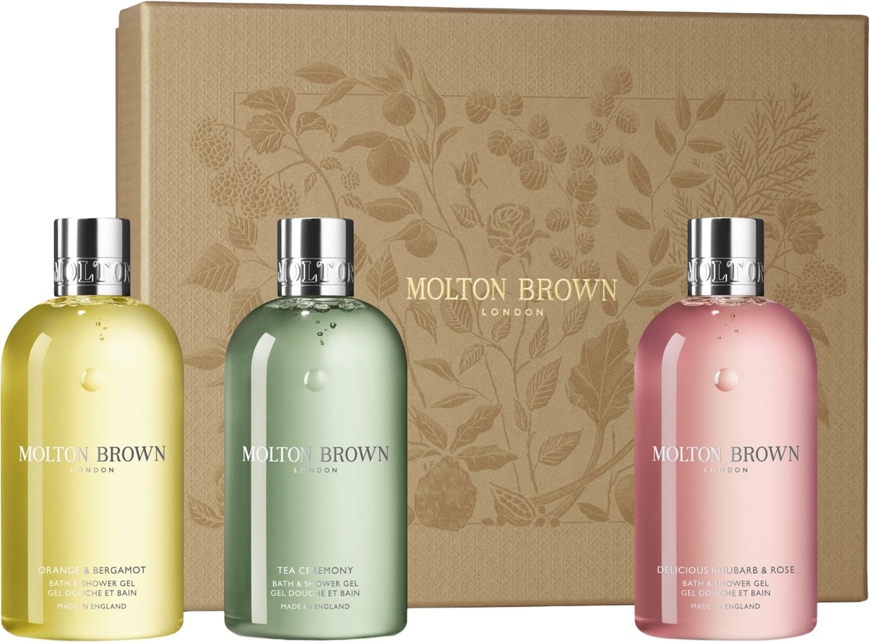 Molton Brown Floral & Green Pflege-Set 900 ml