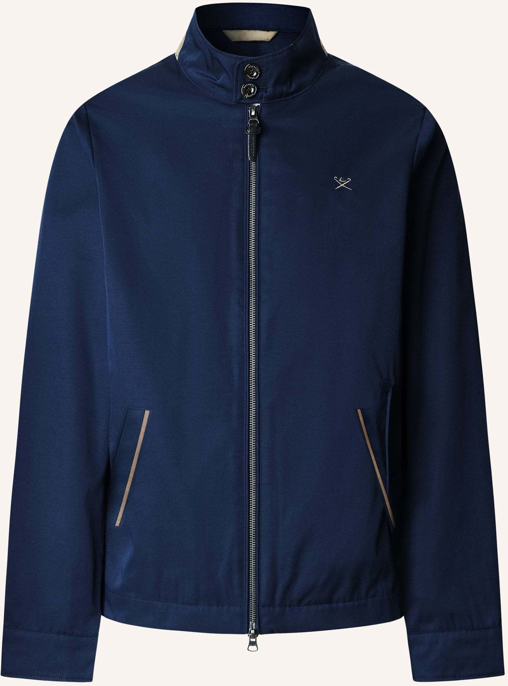 Hackett London Fieldjacket Cotton Harrington blau