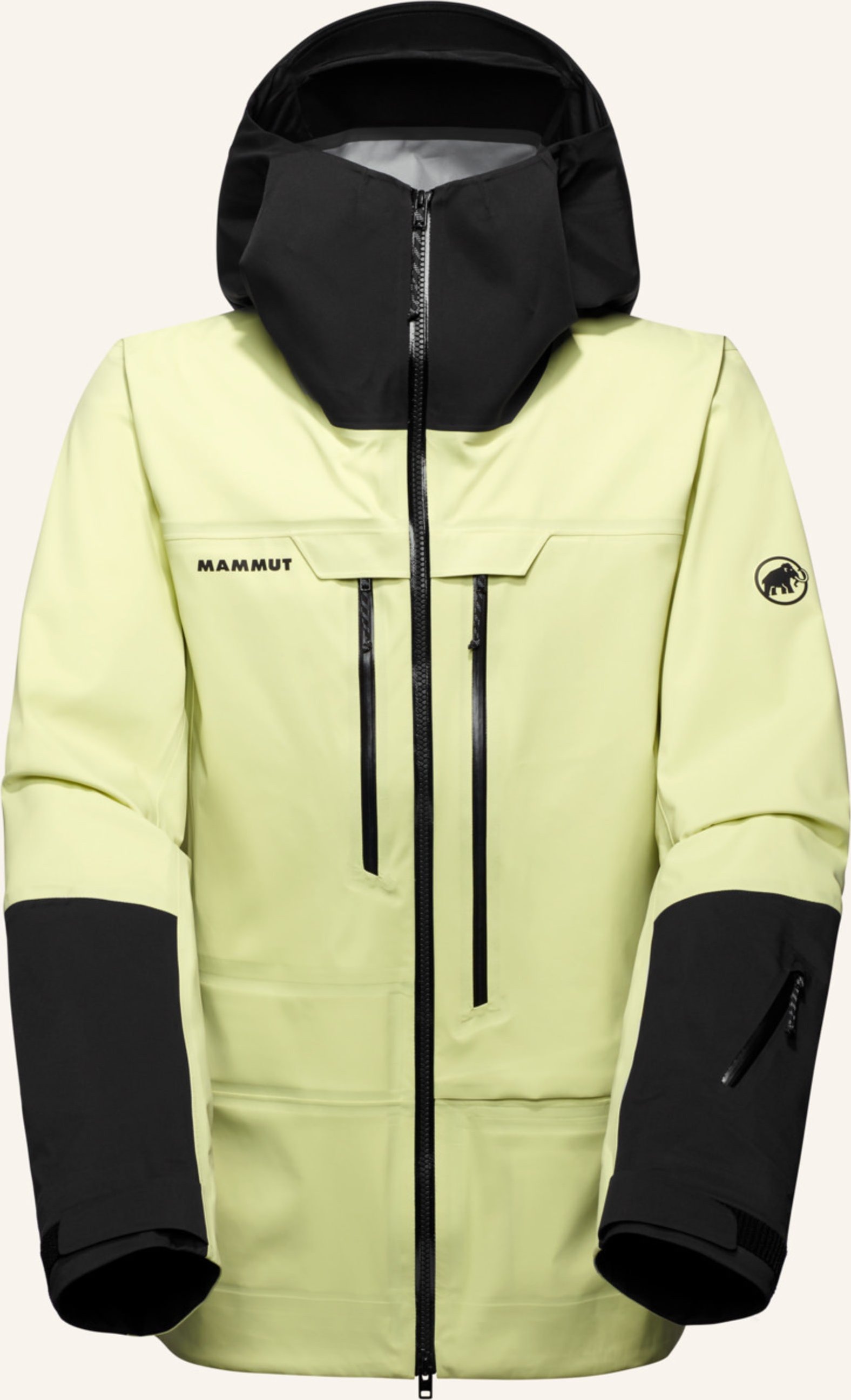 Thumbnail - Mammut Hardshelljacke Haldigrat Light Hs Mit Kapuze gelb