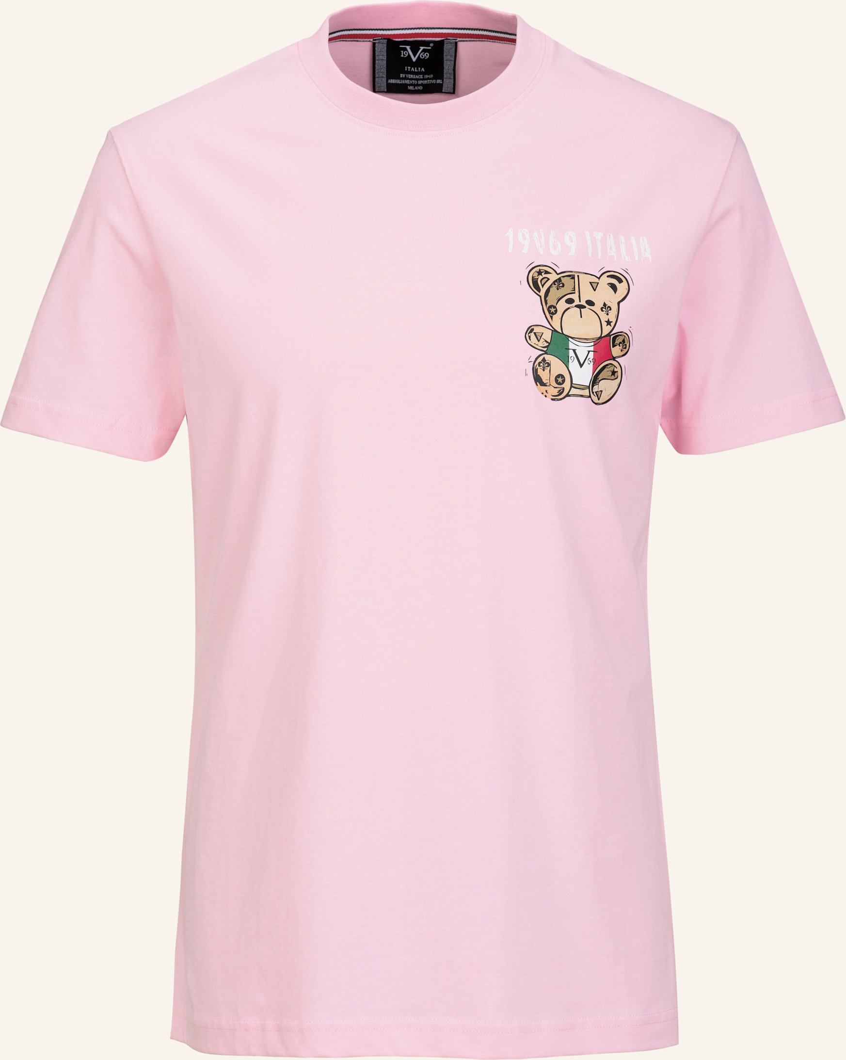 19V69 Italia T-Shirt Rafael Italian Teddy rosa