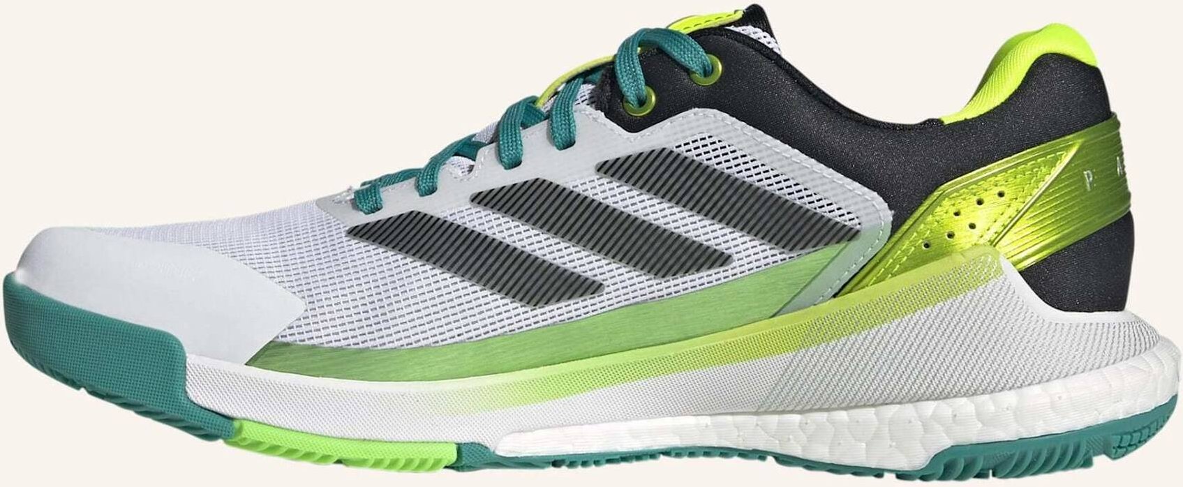 Thumbnail - Adidas Crazyquick Boost Padel-Schuh weiss