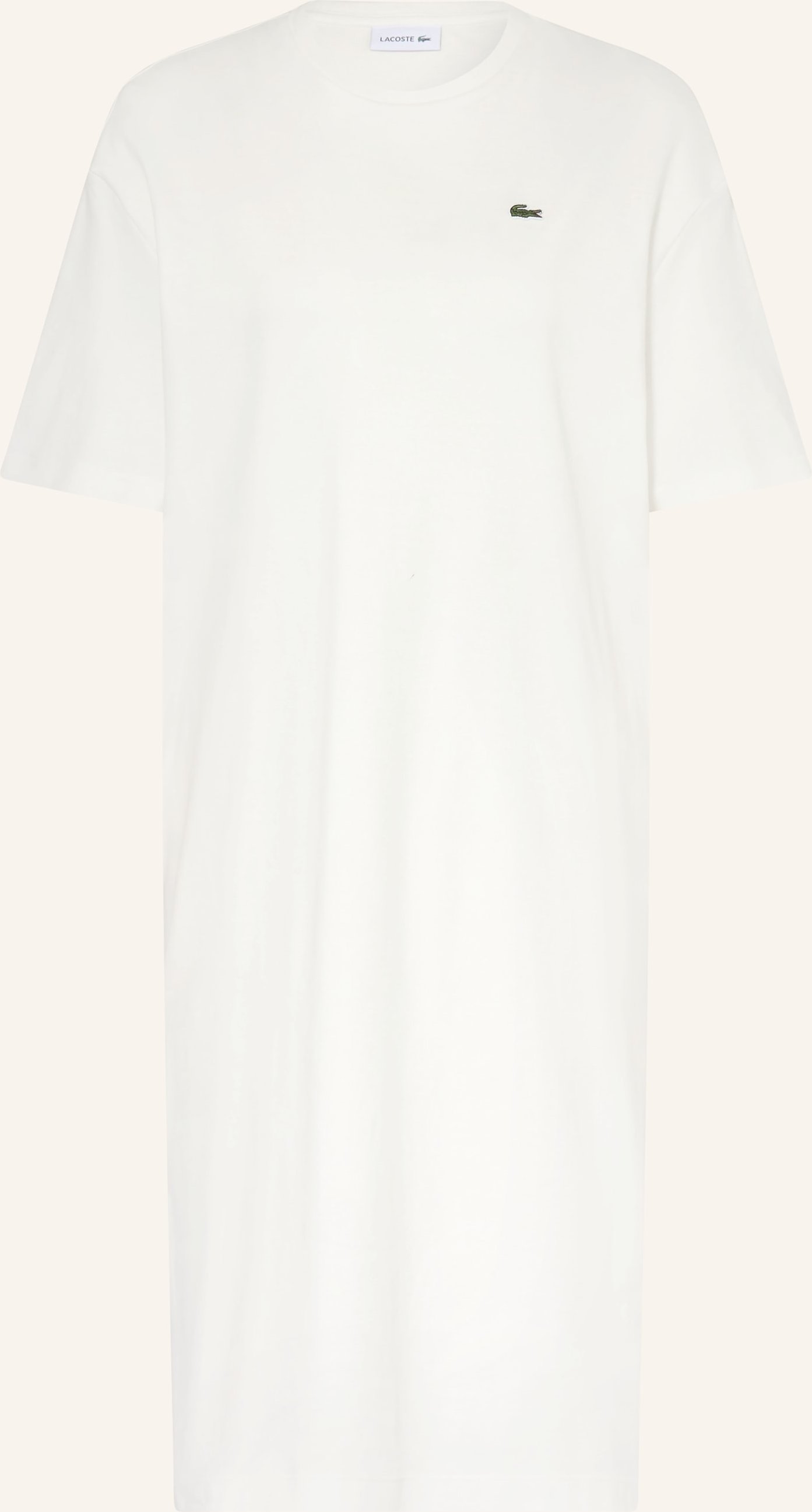 Lacoste Jerseykleid weiss